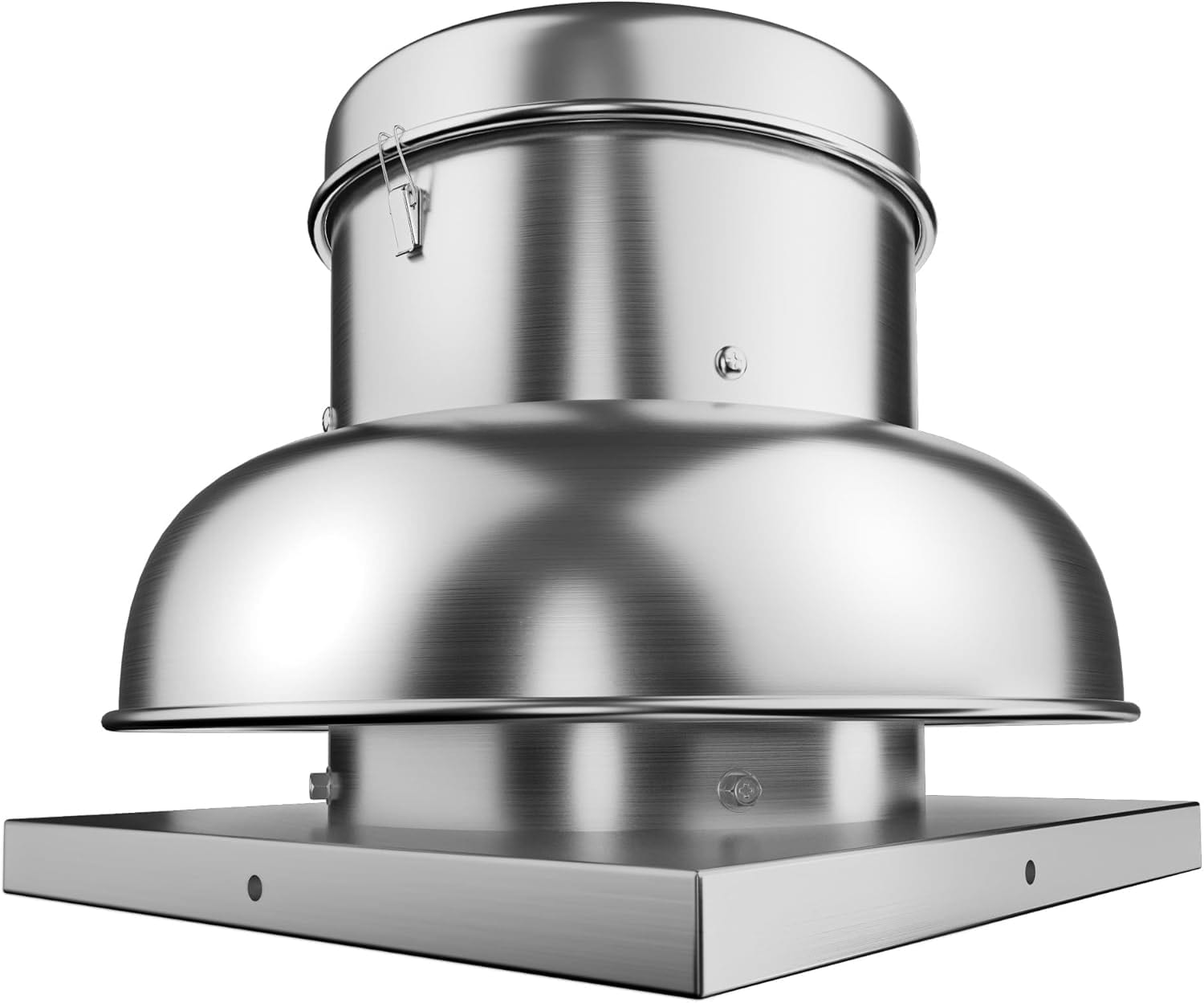 GAOMON 1400 CFM Upblast Roof Exhaust Fan - 24.05in Base High-Speed Direct Drive Upgraded Motor Silent Weather-Resistant Ventilation for Restaurants Warehouses Factories