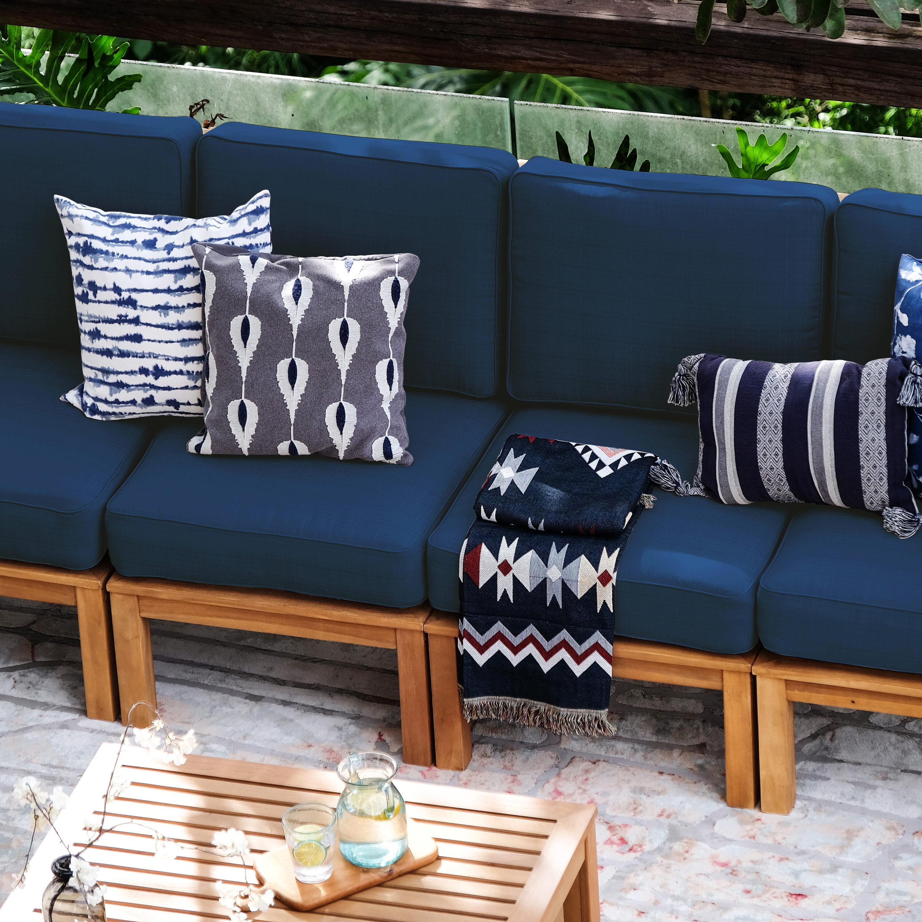 Cambridge Casual 610105-TW-XX-NV-XX Patio-Conversation-Sets - View #5