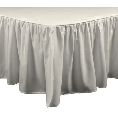 Off White Twin Bed Skirts At Com, Off White King Size Bed Skirt