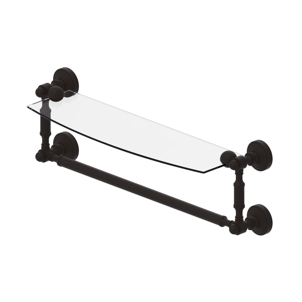 Allied Brass WP-33TB/18-ORB Waverly Place Oil-rubbed Bronze Wall mount Bathroom Shelf ( 18-in x 5-in x 5-in )