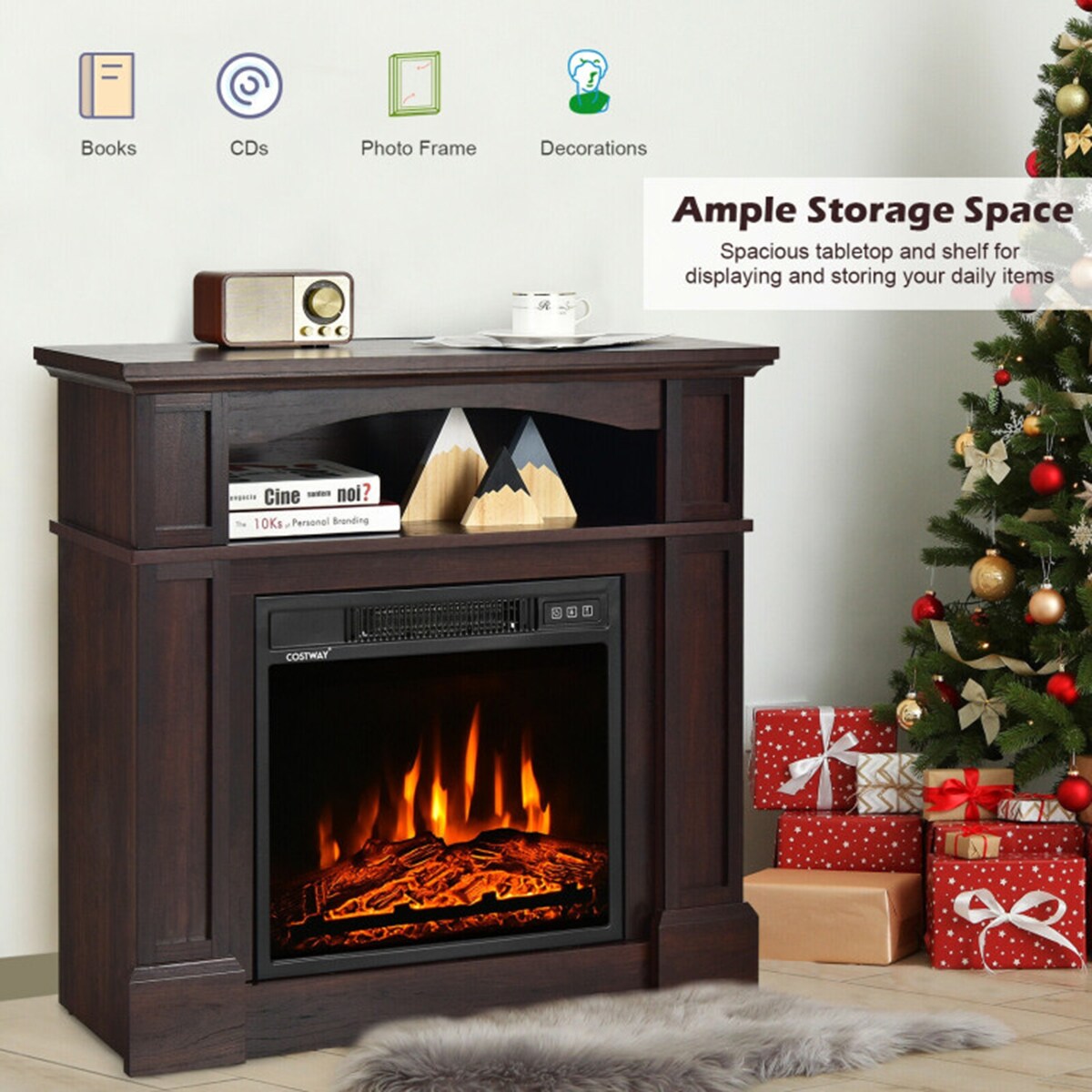 Clihome CL-NAUS-10102 Electric-Fireplaces - View #9