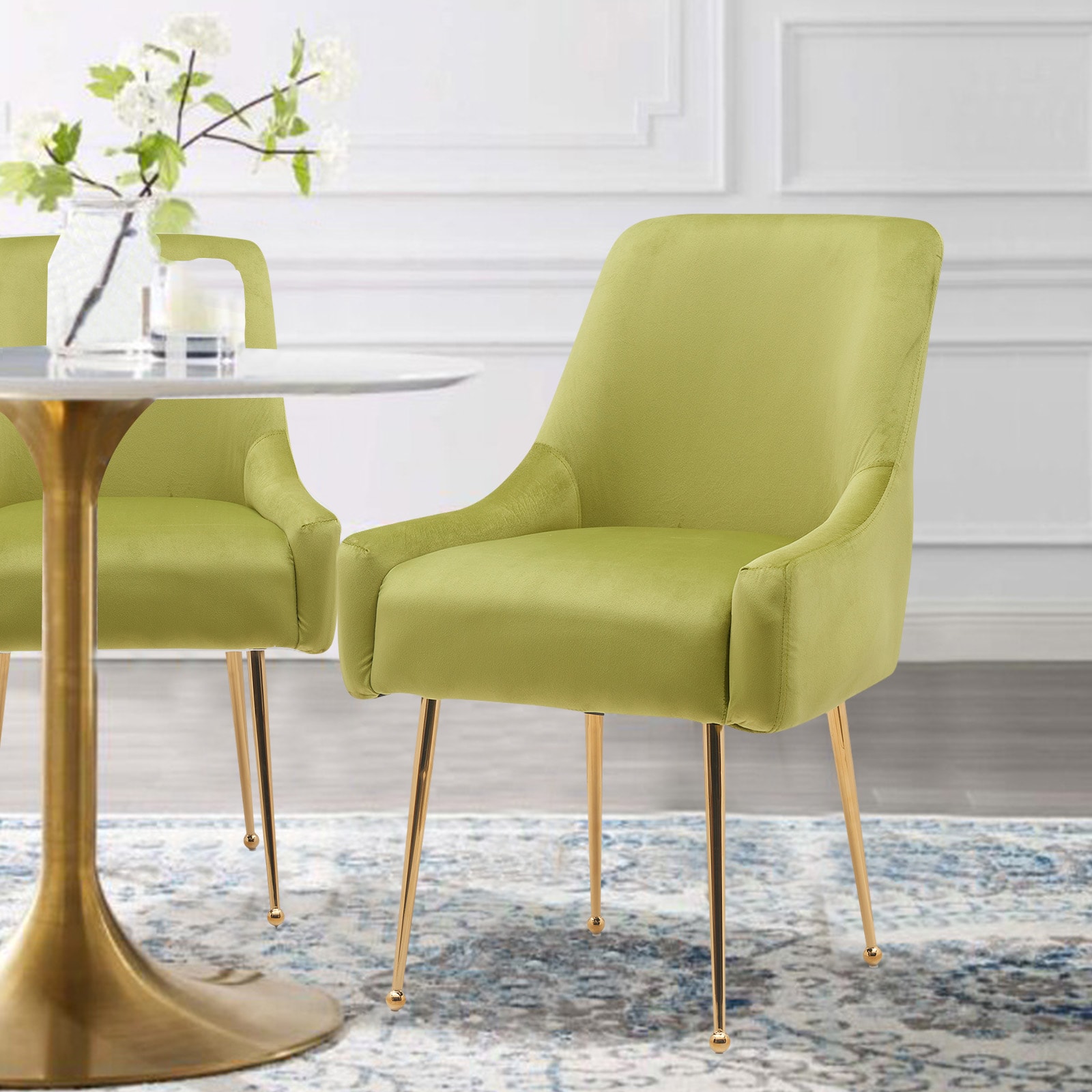 BWE A-9CHAIR-07-GRE Dining-Chairs - View #5