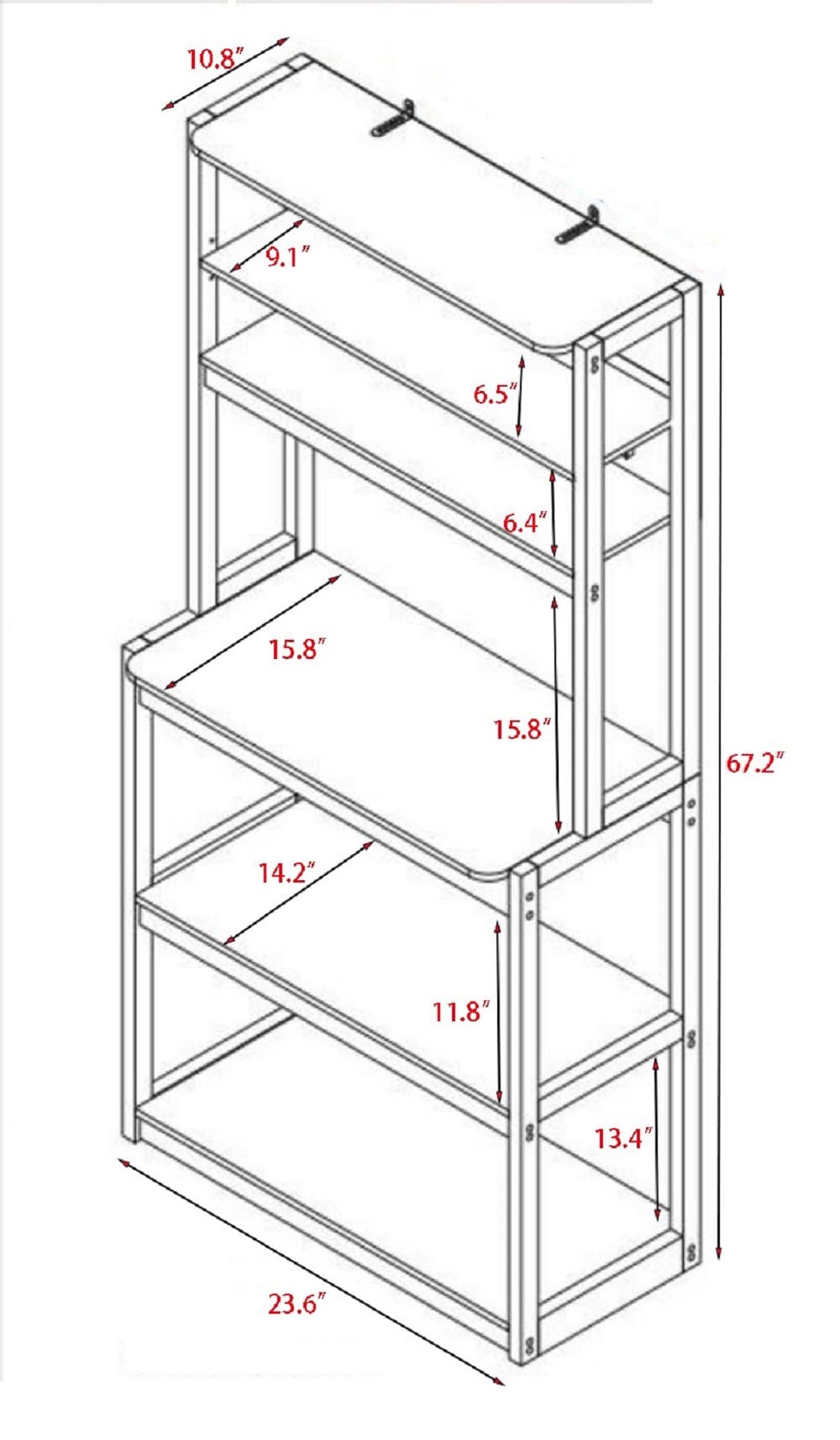 Blisstyle M0YFTCU4 Dining-Kitchen-Storarge - View #3
