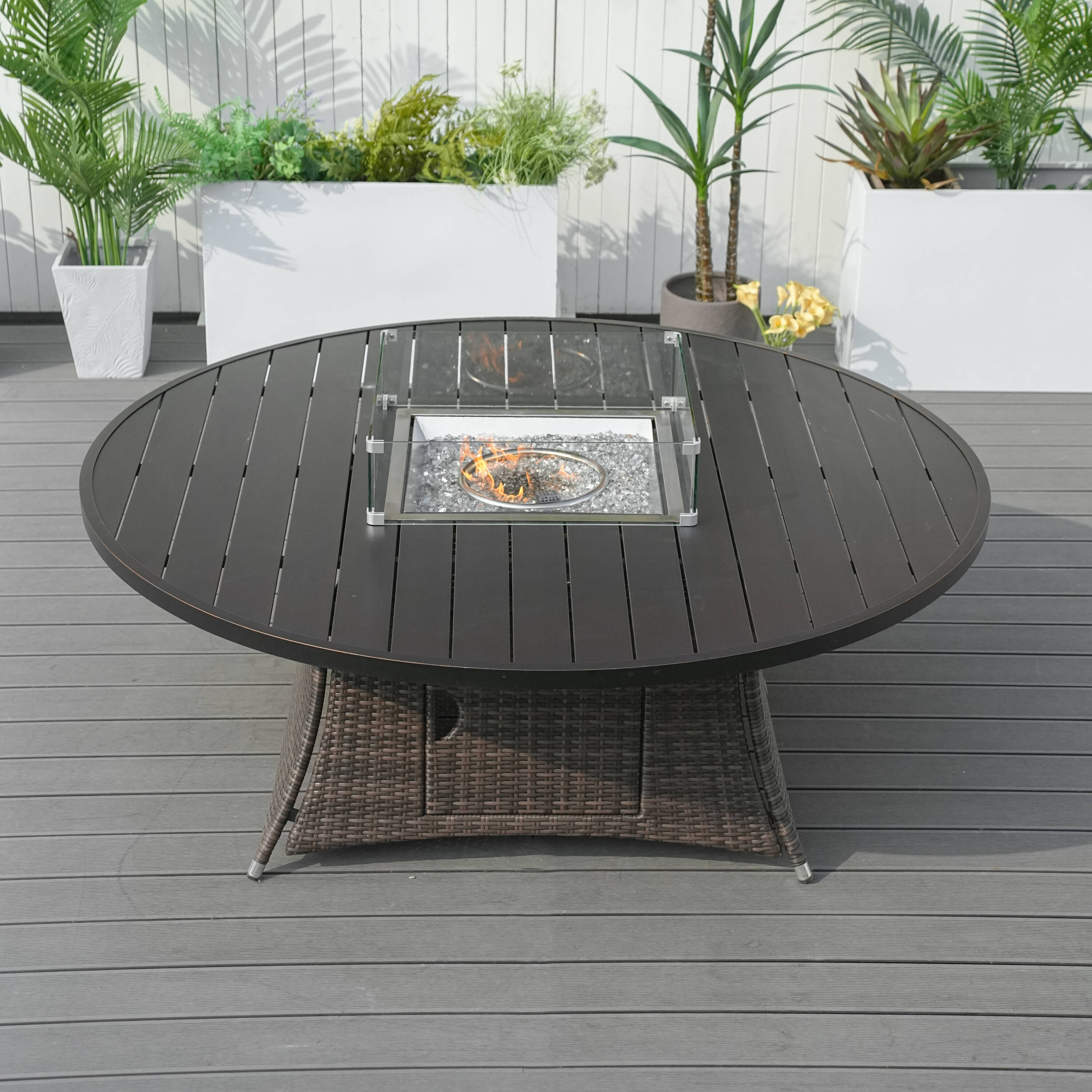 Direct Wicker DWG-1108A-BR-T Outdoor-Gas-Firepits - View #11
