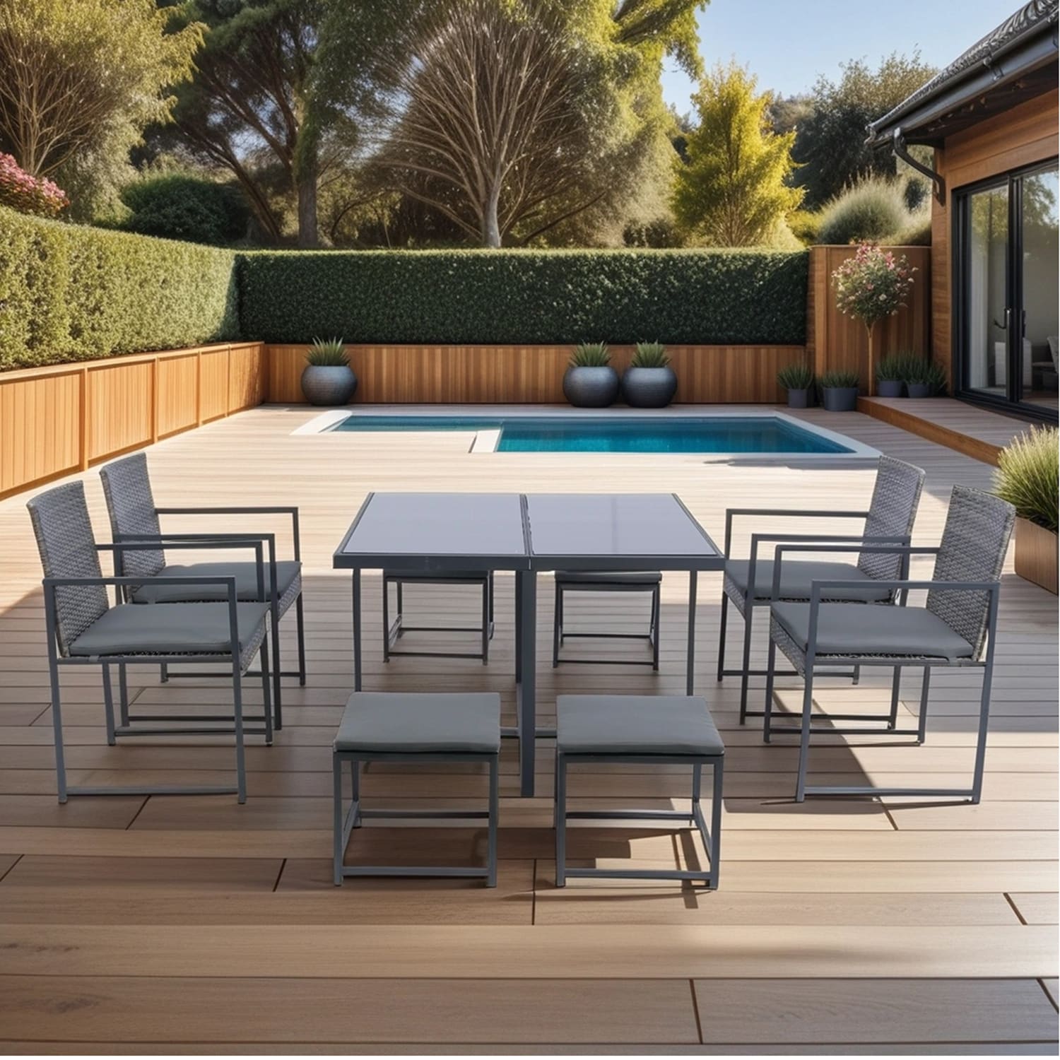 SINOFURN SYA710032GY Patio-Dining-Sets - View #14