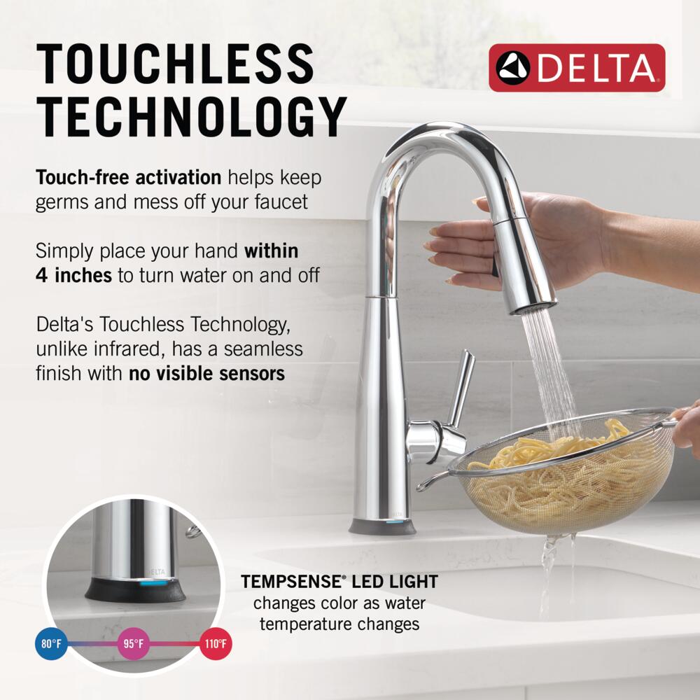 Delta 9913TL-DST Kitchen-Faucets - View #2