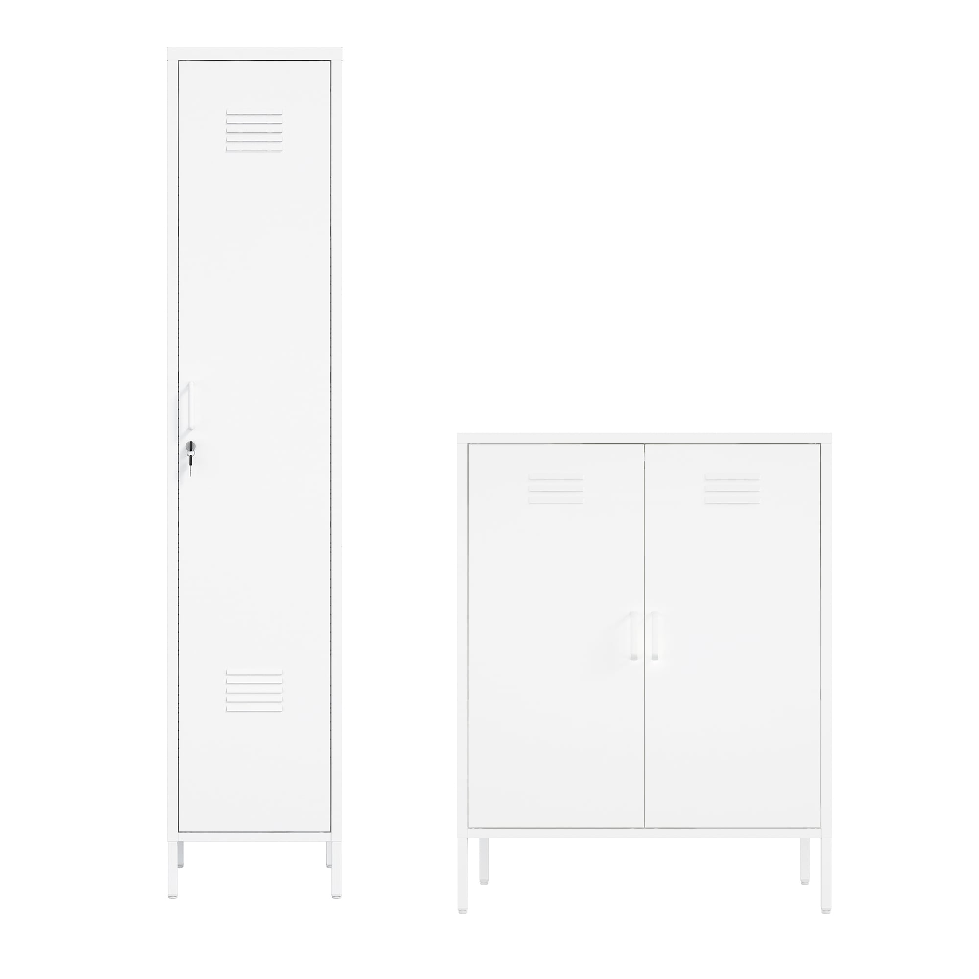Manhattan Comfort 2-AF067-WH Storage-Cabinets - View #2