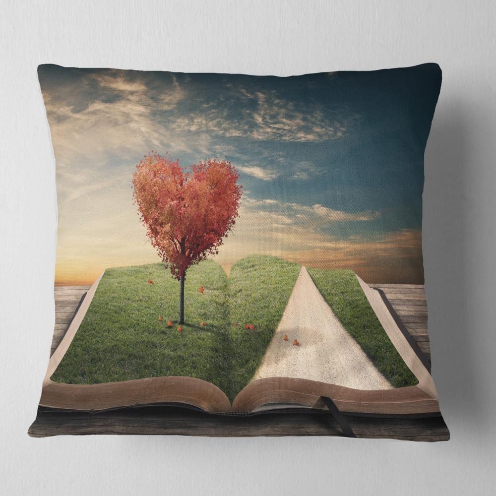 Designart CU14796-18-18 18-in x 18-in Green Indoor Decorative Pillow