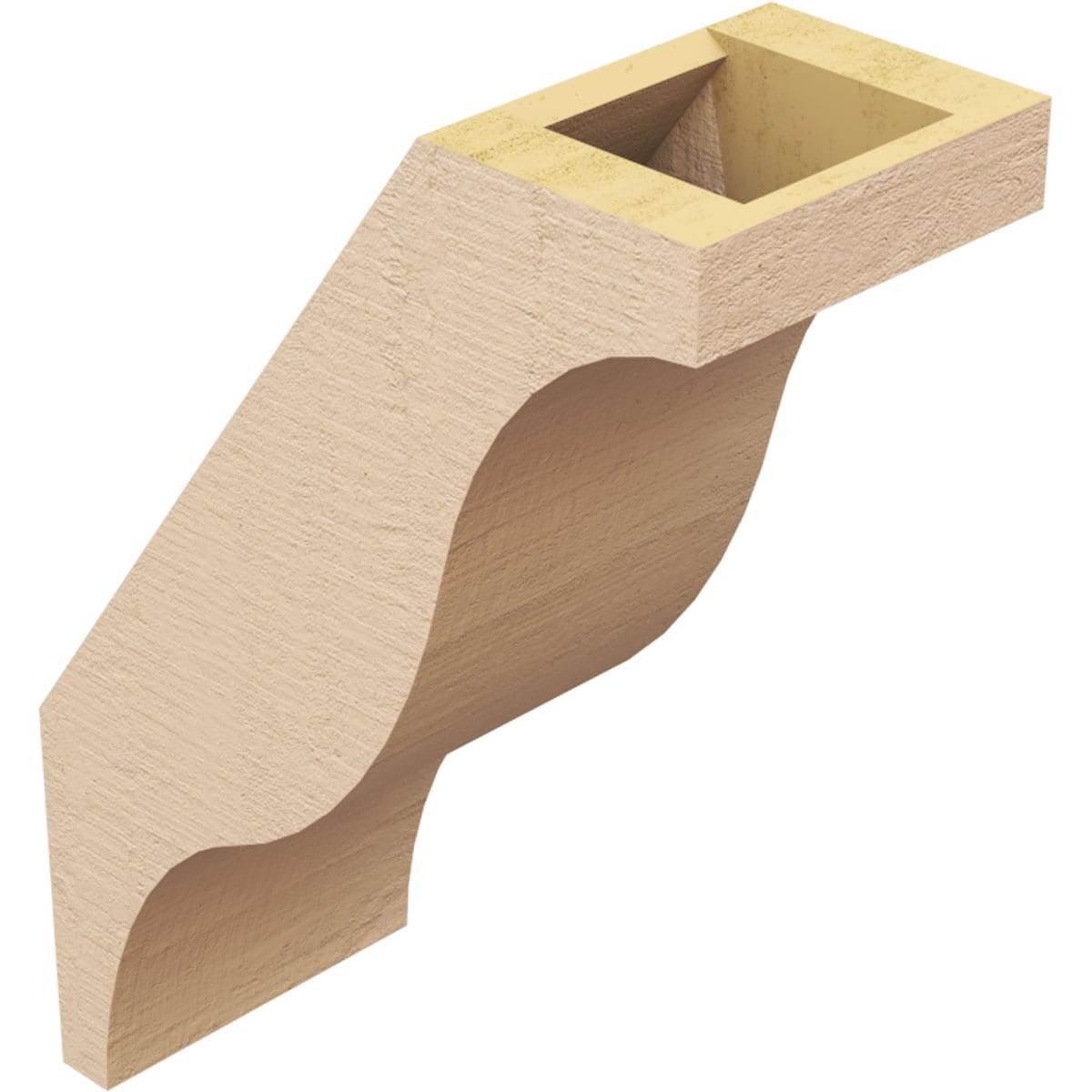 Ekena Millwork BRCUR05X10X14FSTRCPR braces - View #6