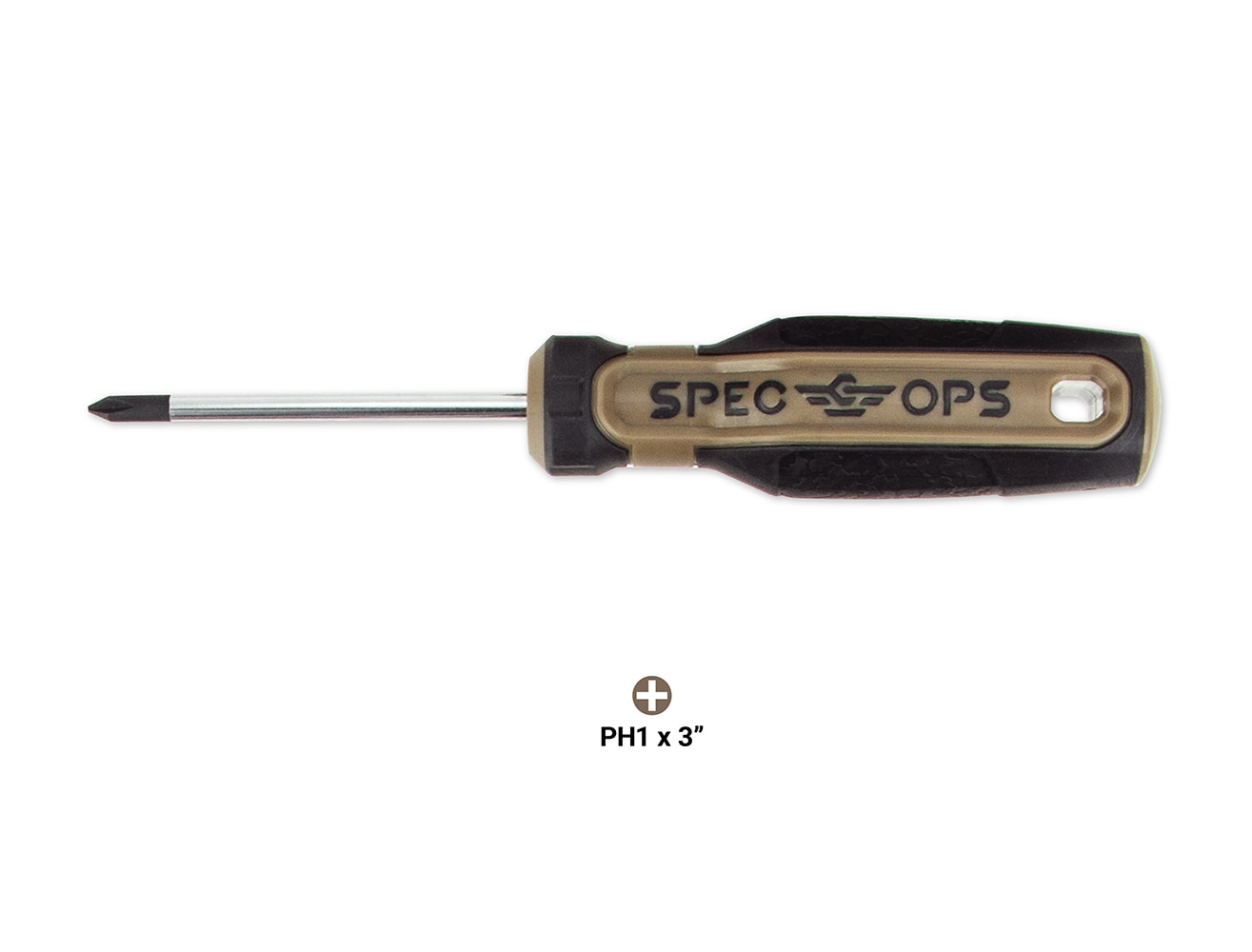 Spec Ops Tools SPEC-S1-PH1 #1 4-in Magnetic Phillips Screwdriver