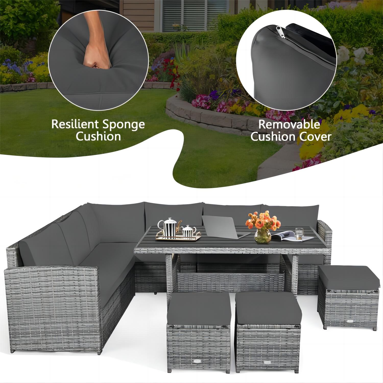 Forclover HYFAS18GR Patio-Conversation-Sets - View #3