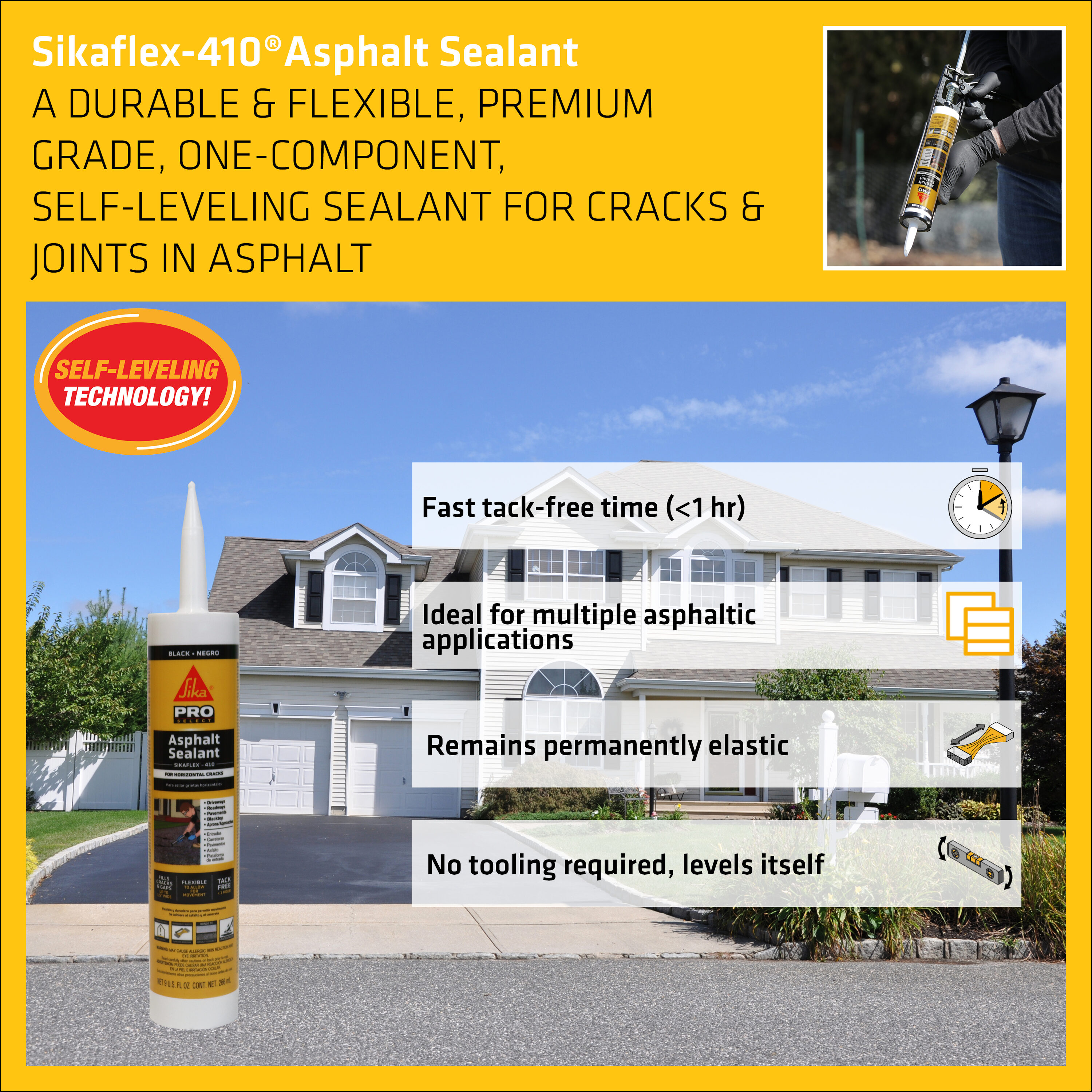 Sika 621653 Asphalt-Crack-Filler - View #5