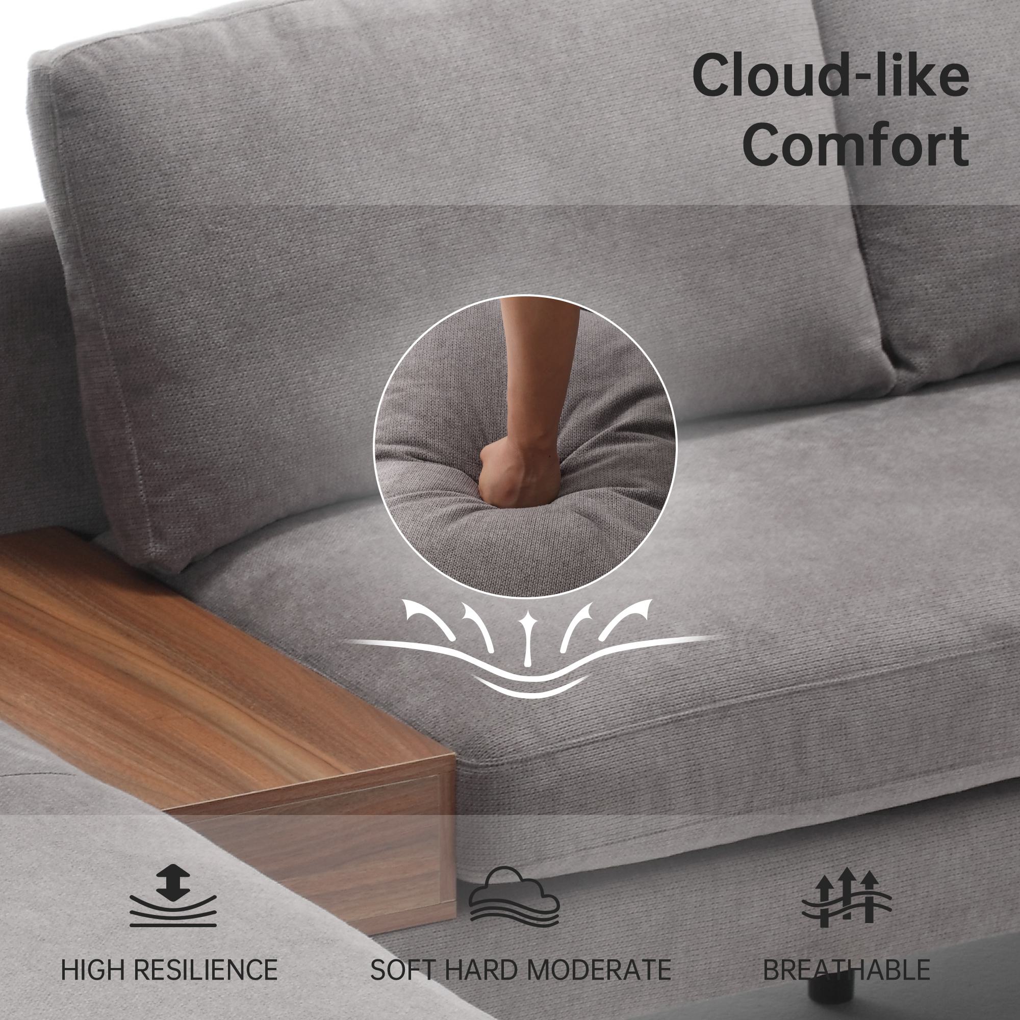 FARATI LX01-GREY-U Sofas-Loveseats - View #4