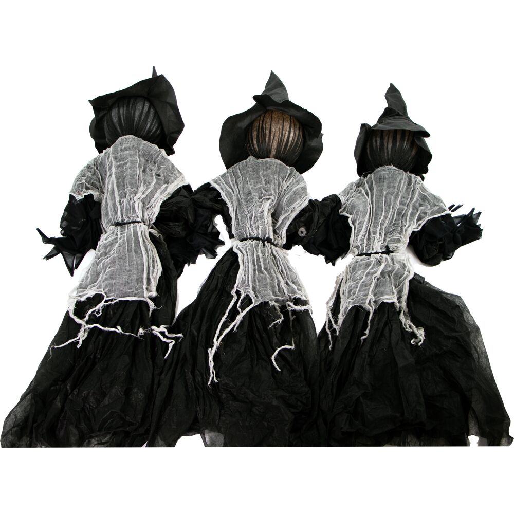 Haunted Hill Farm 3.5-ft Lighted Witch Yard Decoration in the Outdoor ...