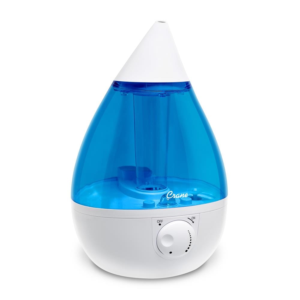 Crane Drop 1-Gallons Tabletop Ultrasonic Humidifier (For Rooms Up To ...