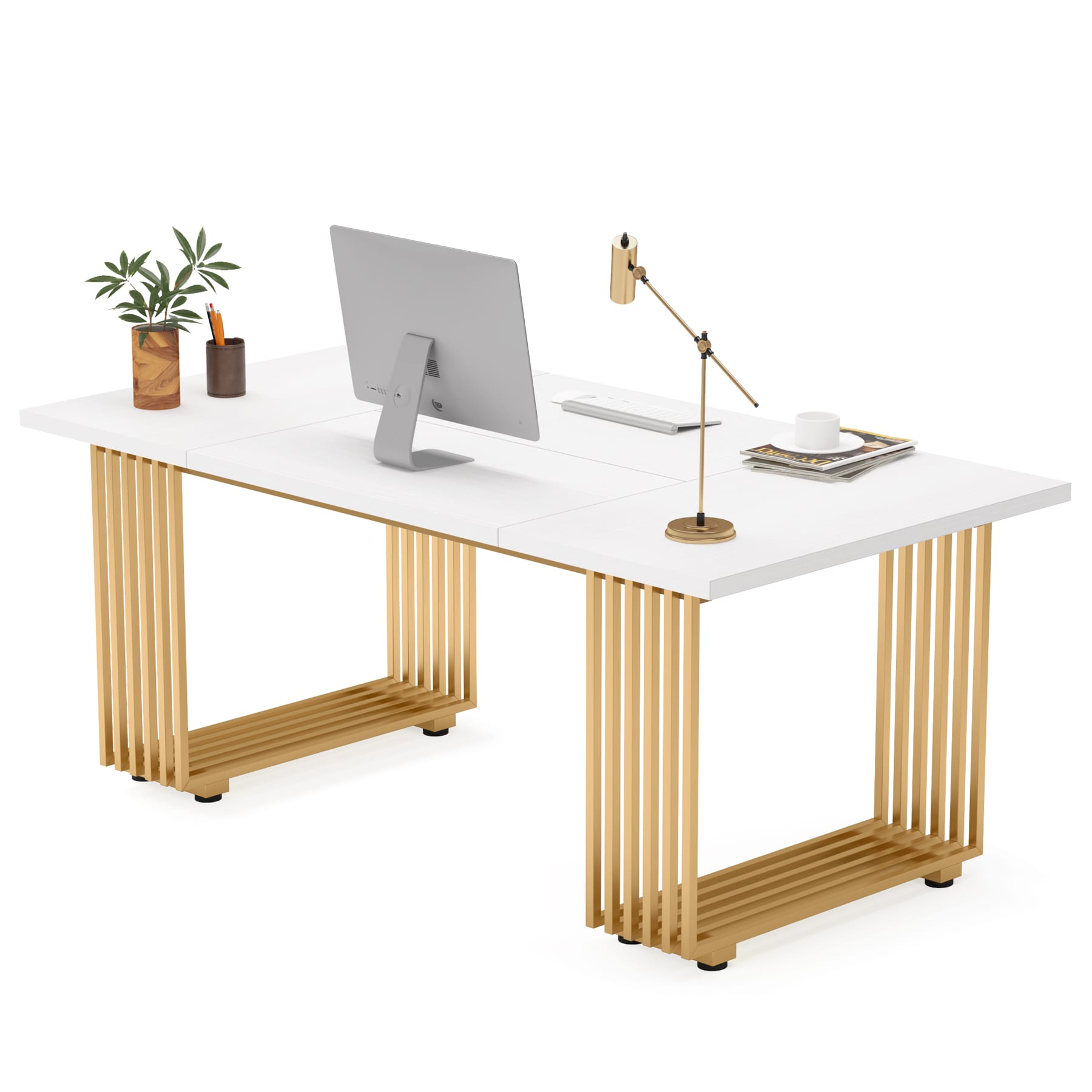 Tribesigns LWFD-J0094X Office Conference Table Multiple colors/finishes 6 -Person Conference table ( 70.86-in W x 30.7-in H )