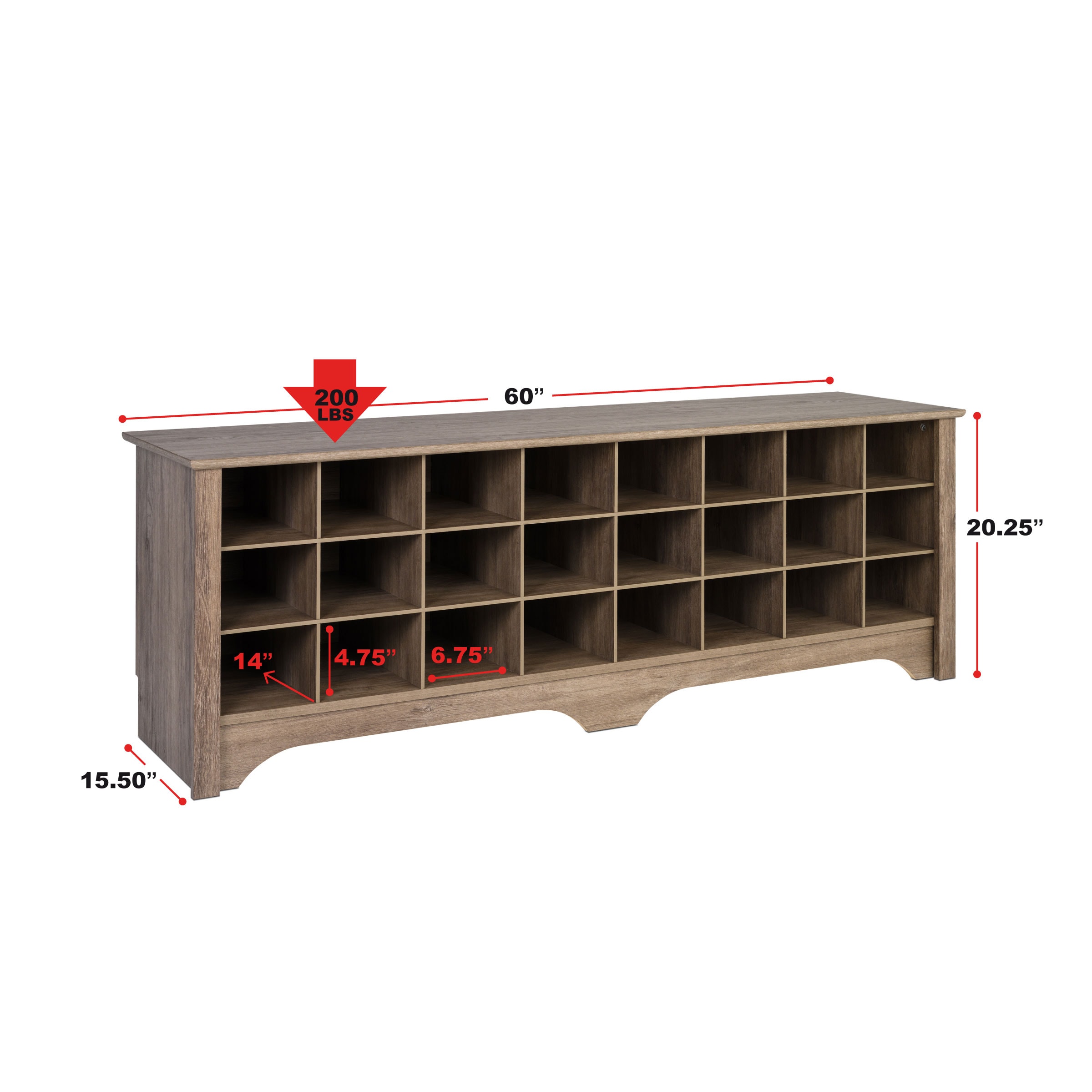 Prepac DSS-6020 Shoe-Racks - View #7