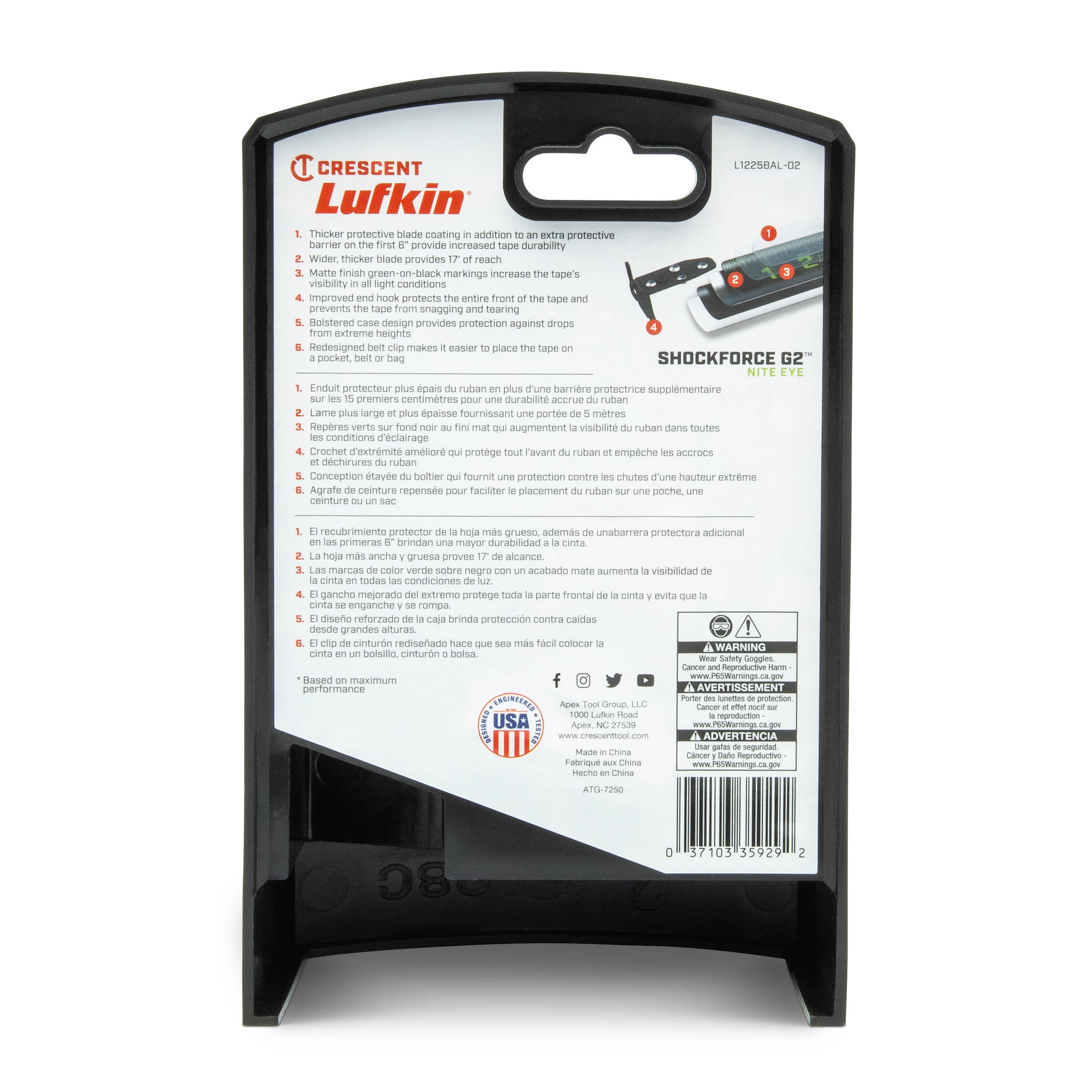 Crescent Lufkin L1225BAL-02 Tape-Measures - View #4