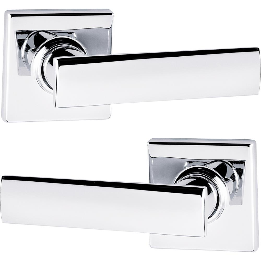 Kwikset 720VDL SQT 26 Vedani Polished Chrome Interior/Exterior Hall/Closet Passage Door Handle