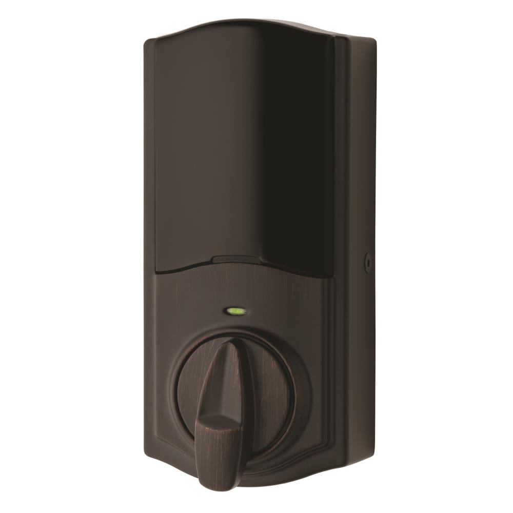 Kwikset 914 ZW500 CONVERT 11P Convert Venetian Bronze-Cylinder Electronic Deadbolt No Keypad Built-In Z-Wave