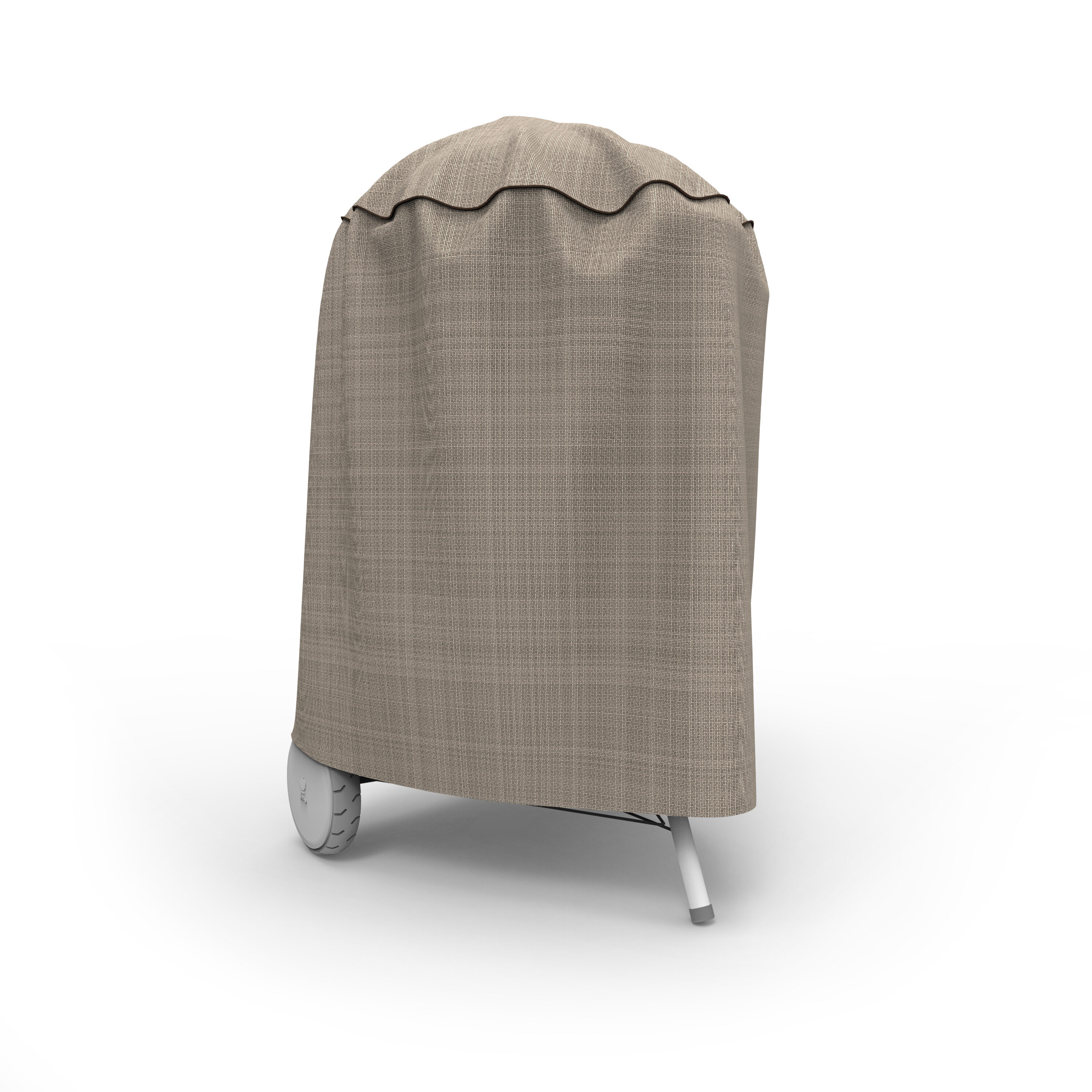 Budge P8010PM1 English Garden 22-Inches W x 28-Inches H Tan Tweed Vertical smoker Cover