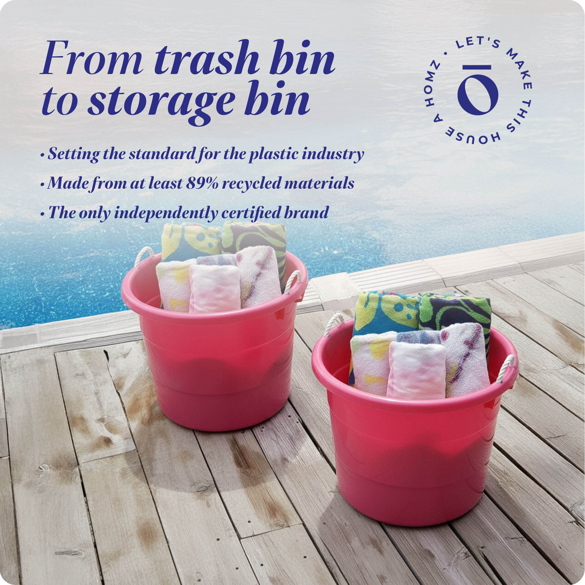 Homz Products 244751 Bins-Baskets - View #7