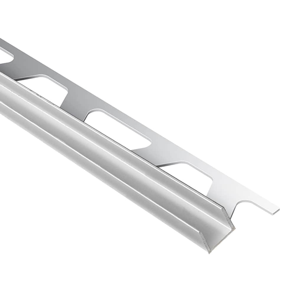 Schluter Systems SG80AE12 Deco-SG 0.313-in W x 98.5-in L Satin anodized aluminum Aluminum Shadow gap Tile Edge Trim