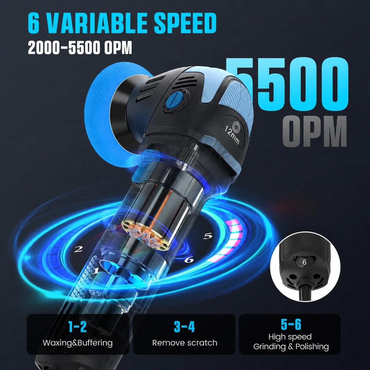 JVFCXXV LJV0711C074 Corded-Polishers - View #2