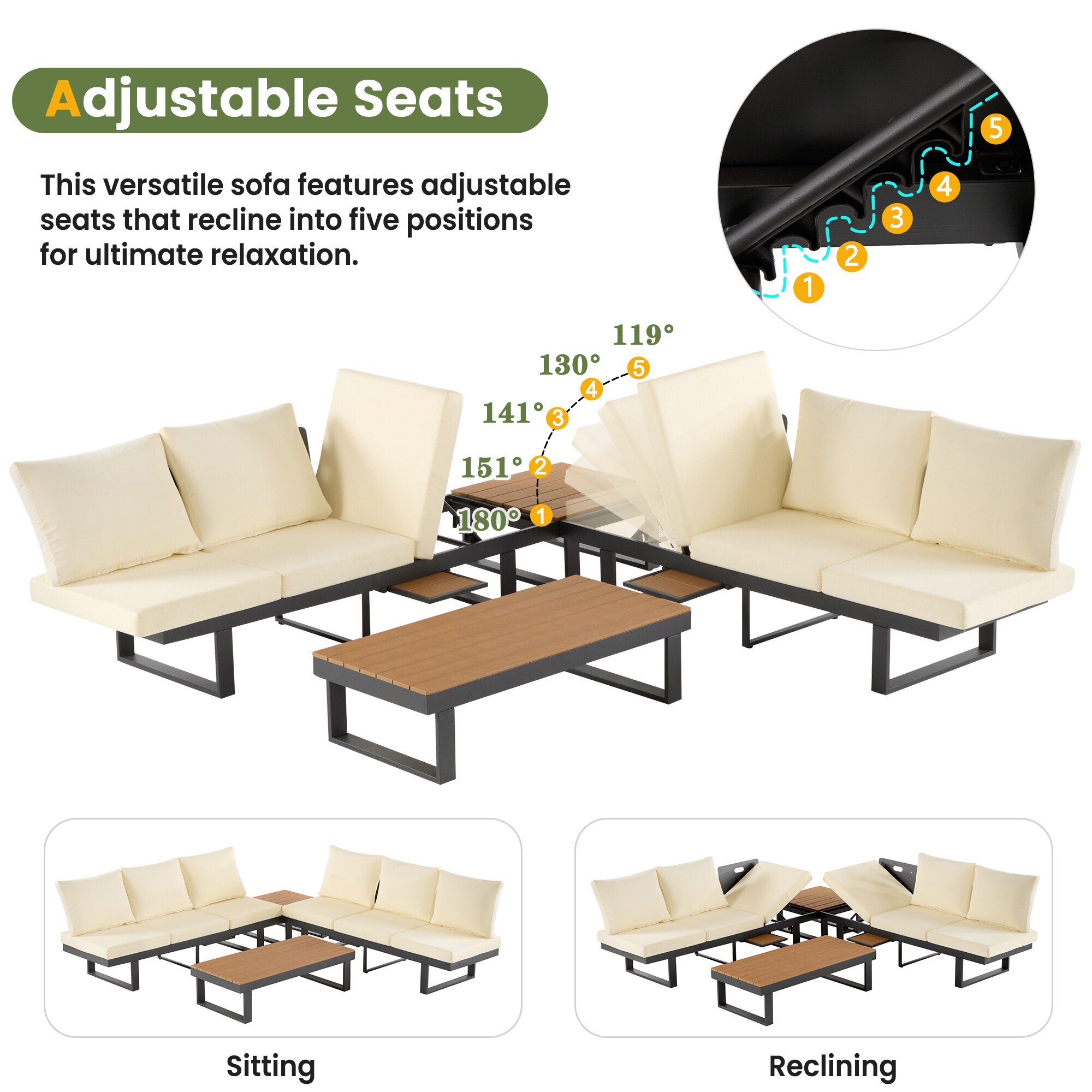 LOVMOR SF-X-N719Z000170A Patio-Sofas-Daybeds - View #6
