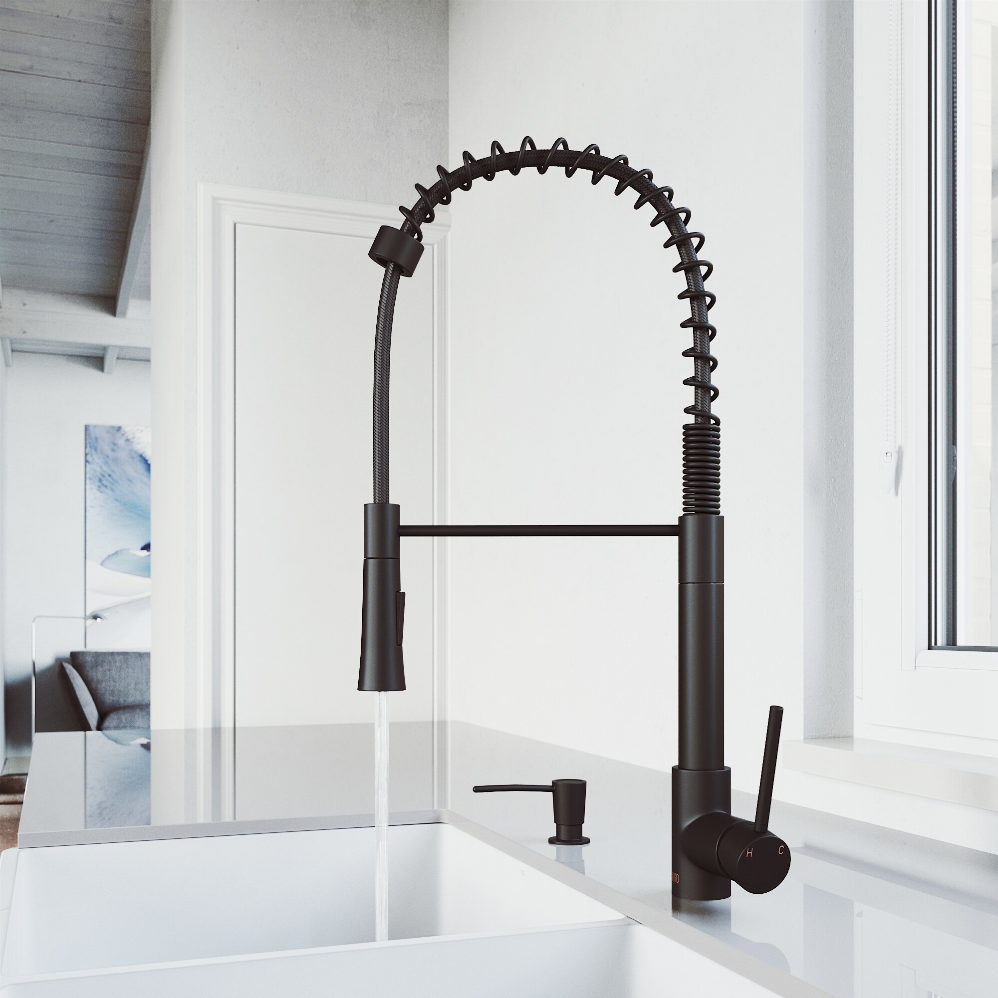 VIGO VG02032MBK2 Kitchen-Faucets - View #3