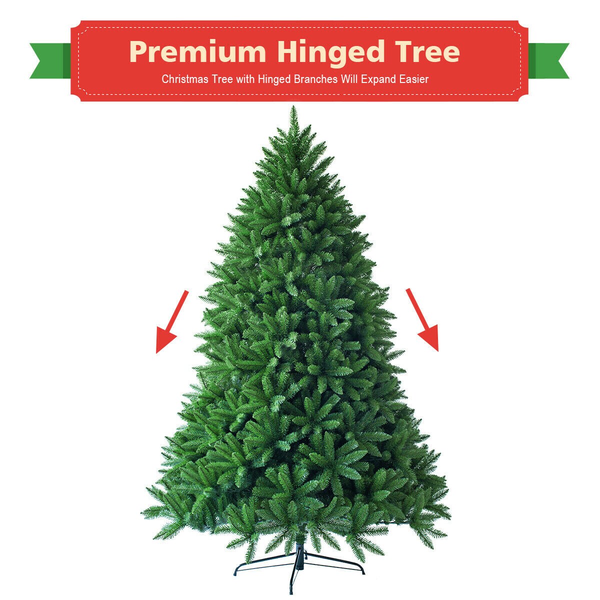 WELLFOR CM-HWY-22058 Artificial-Christmas-Trees - View #6