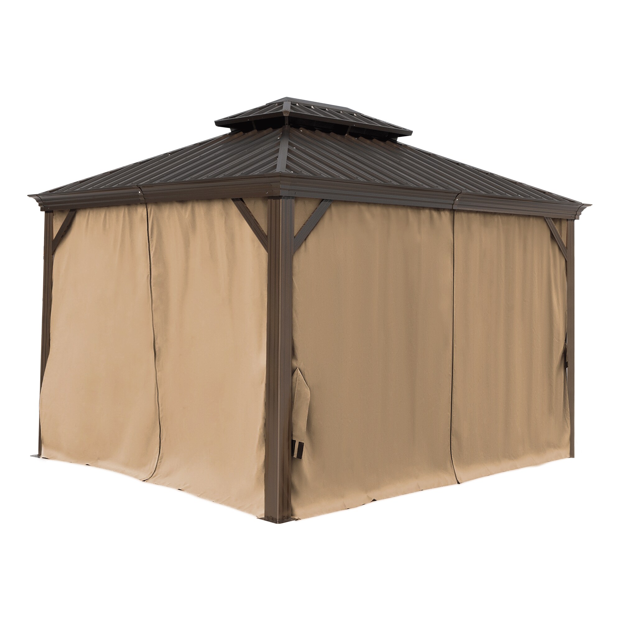JIMSMAISON BOTTCG02BRO Wood-Resin-Gazebos - View #3