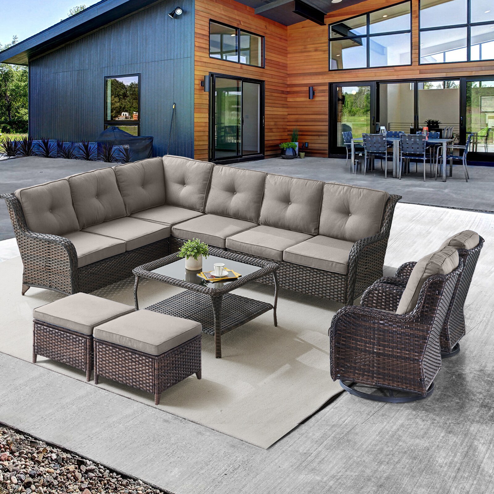 Rilyson FS545658601423-3 Patio-Conversation-Sets - View #2