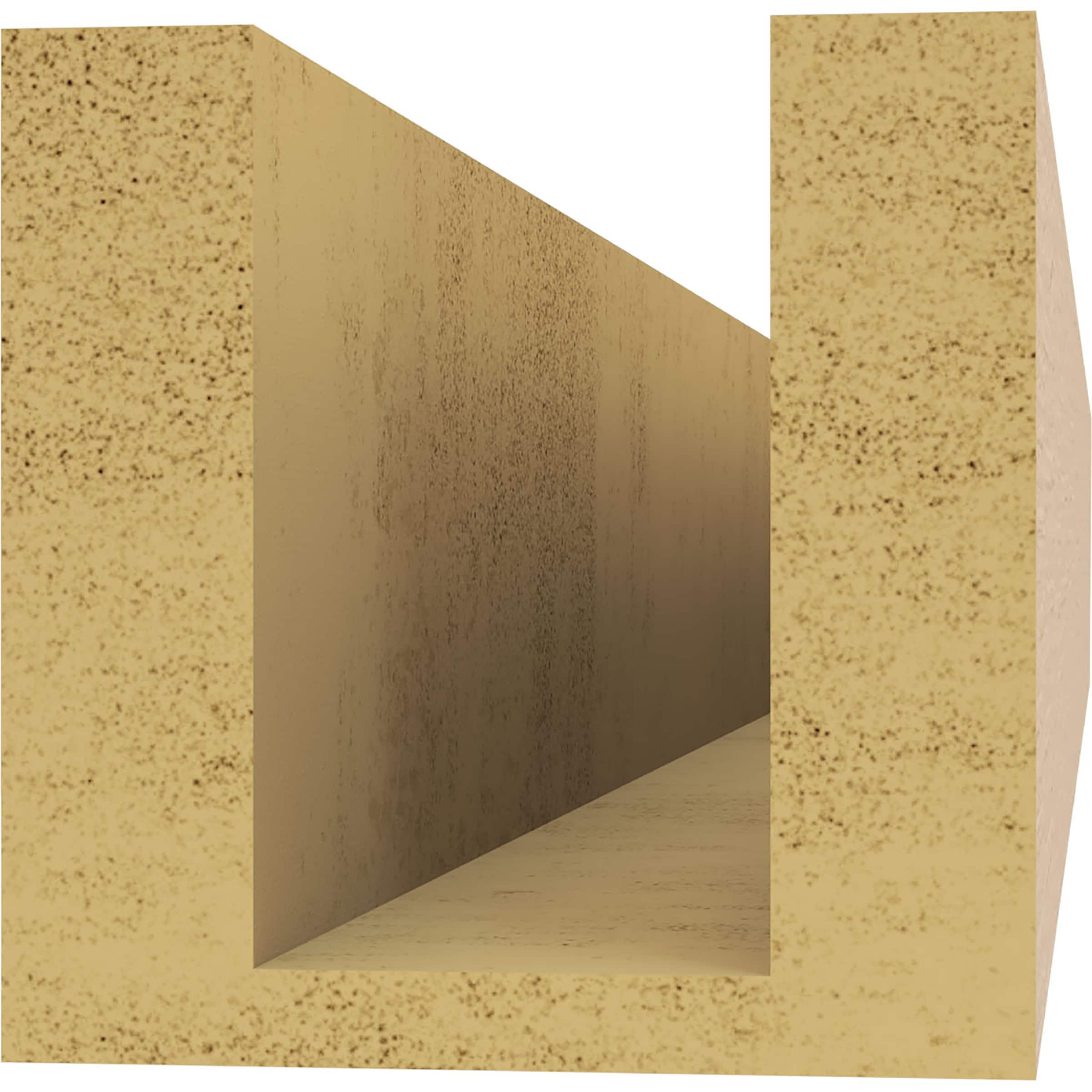 Ekena Millwork RFTU04X04X32CONRCPR Exterior-Brackets-Braces - View #4