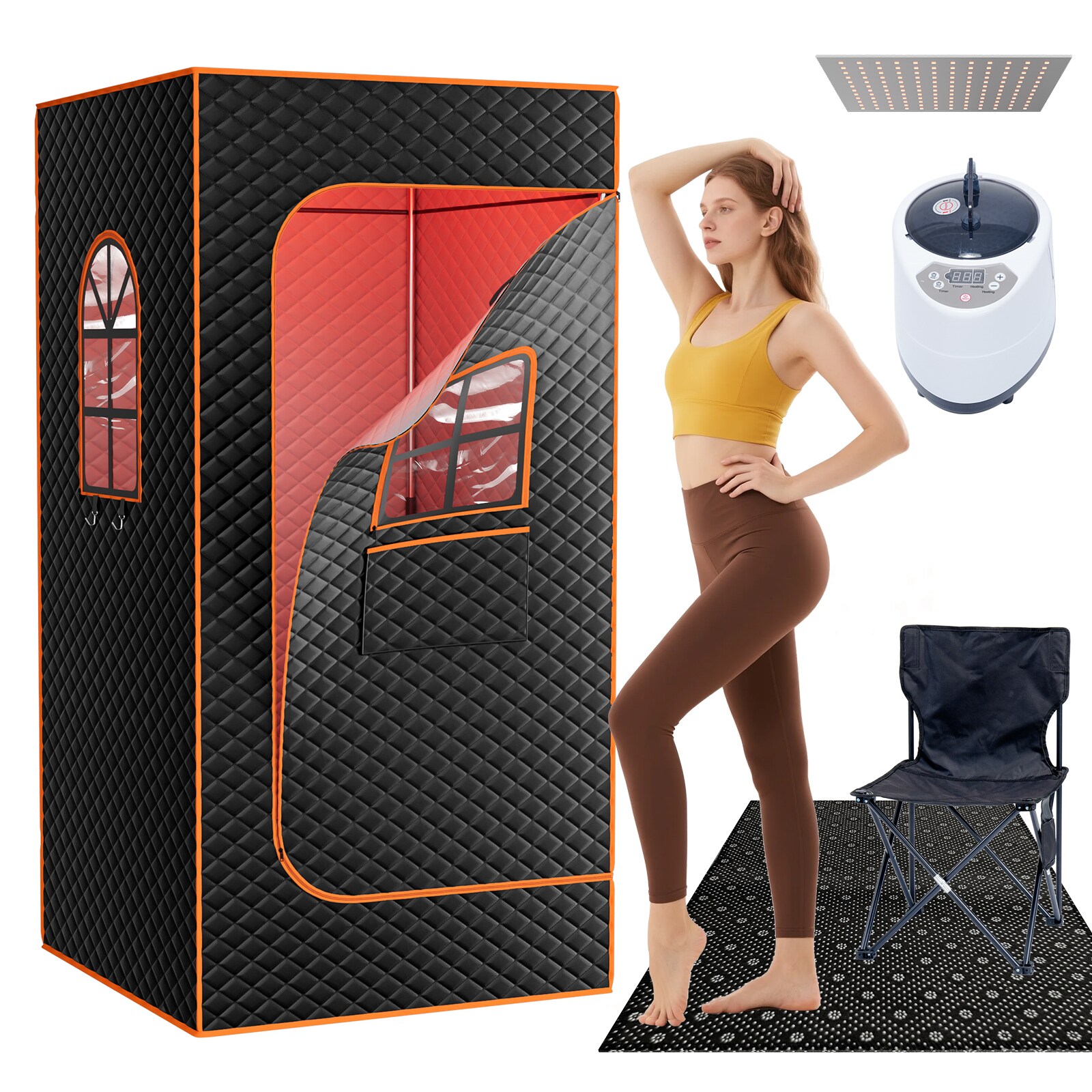 DOCRED SNF-S2WLOG00-A1-LS02 Indoor-Saunas - View #4