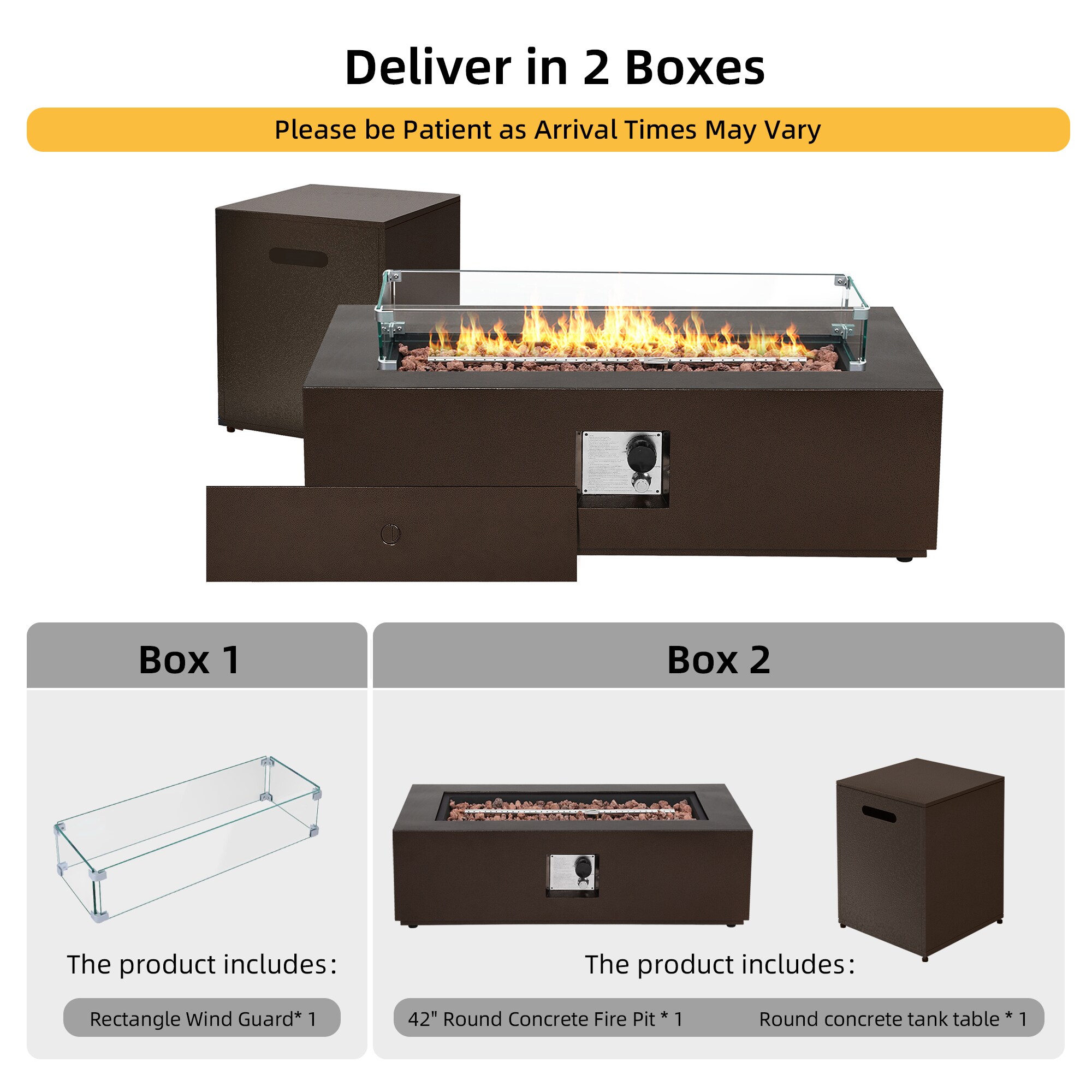 UPHA 42TP-CFX-ZSJH-QT Outdoor-Gas-Firepits - View #10