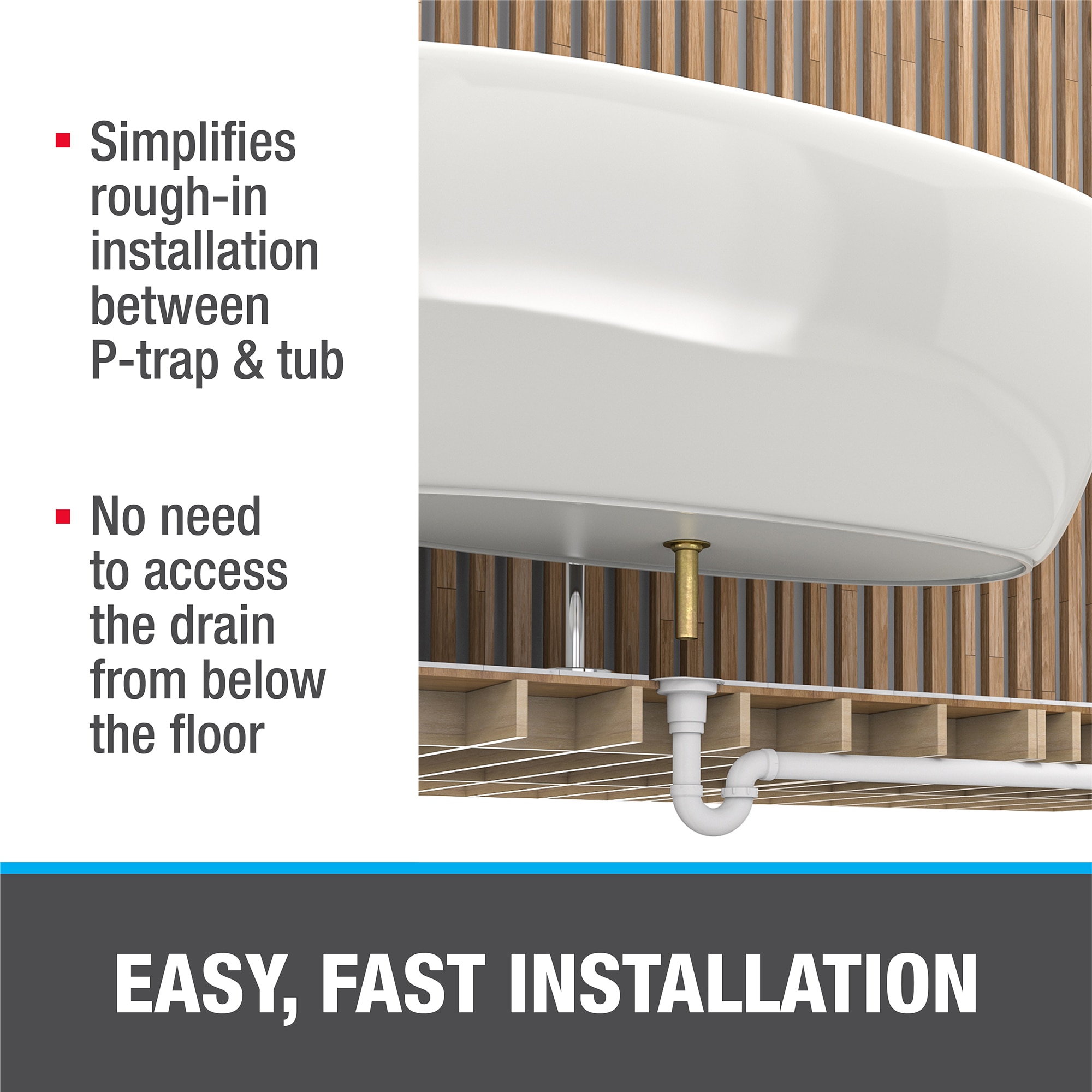Oatey 46000P Tub-Drain - View #4