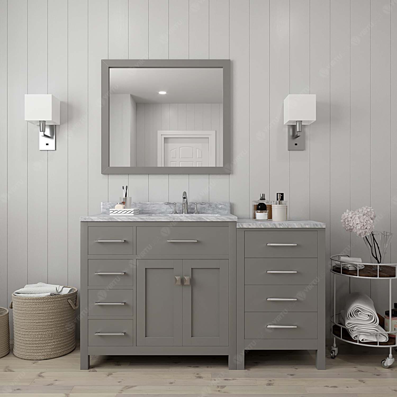 Virtu USA MS2157LWMSQCG002NM Bath-Vanity-Combo - View #2