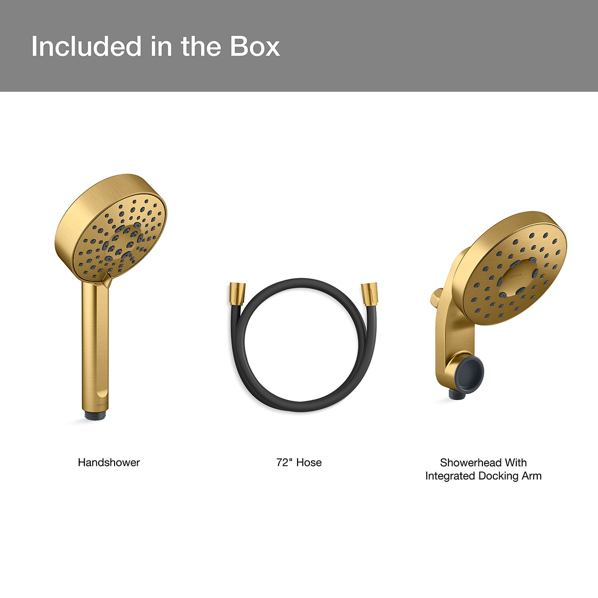 KOHLER REC33409-G-2MB Fixed-Showerhead - View #9