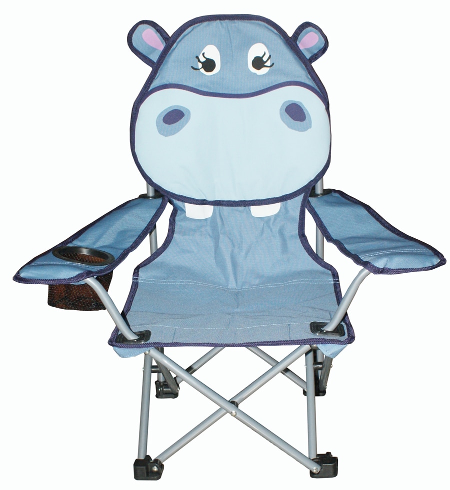 Garden Treasures Polyester Blue Folding Camping Chair (Carrying