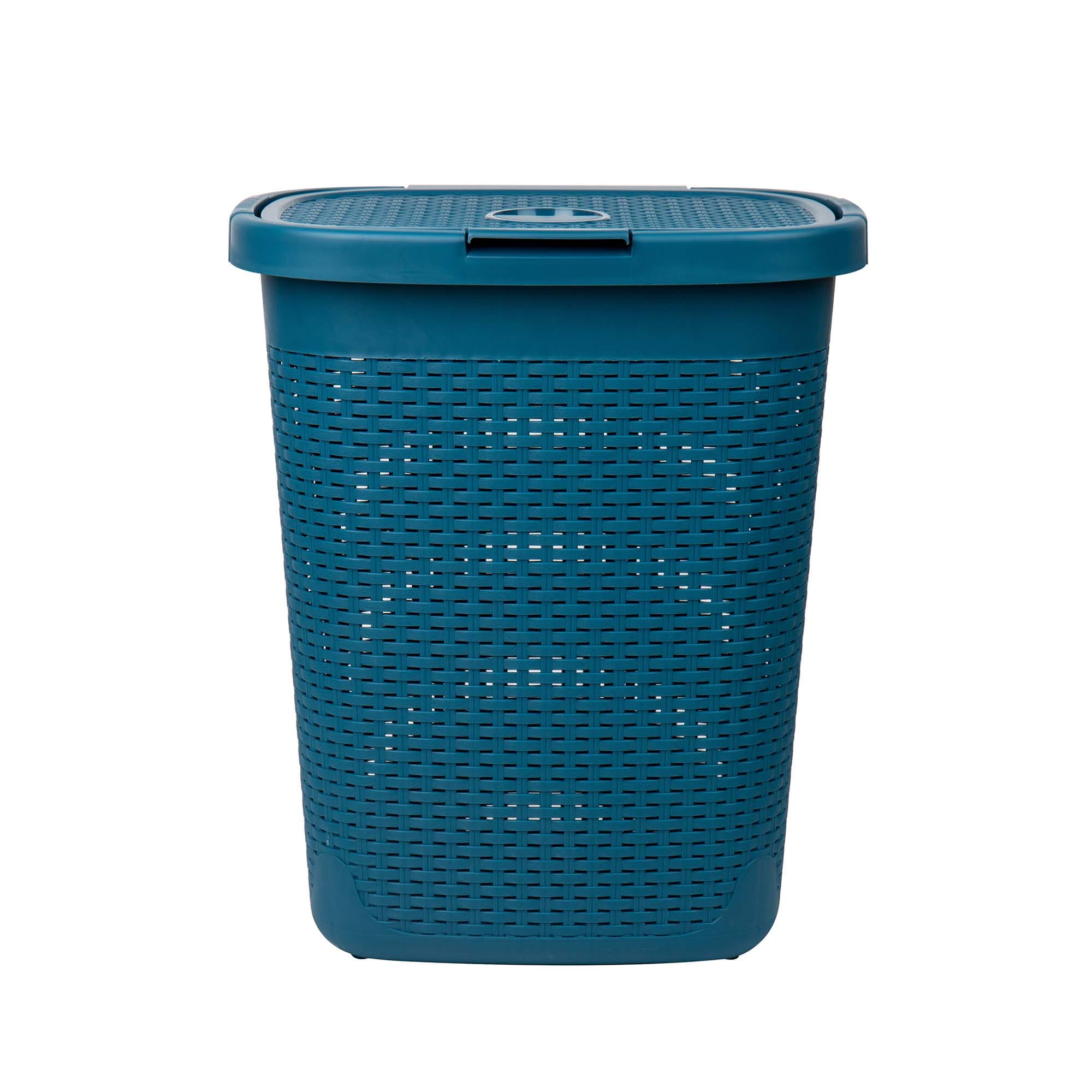 Mind Reader 50-Liter Plastic Laundry Hamper at Lowes.com