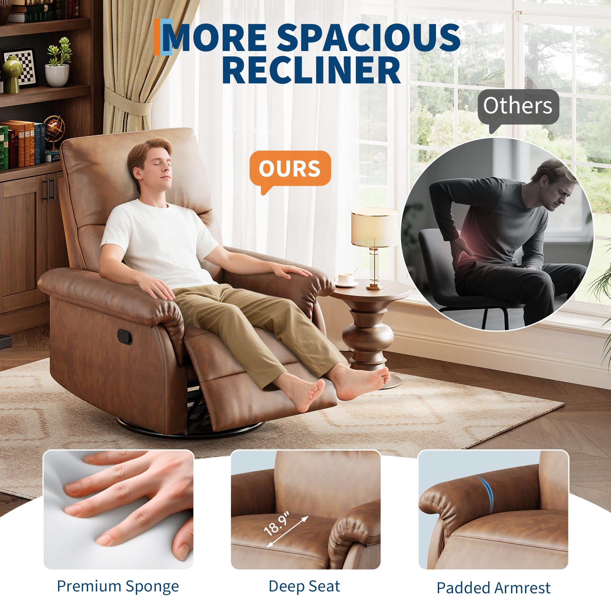 GarveeLife 4E2-TY0505017 recliners - View #4