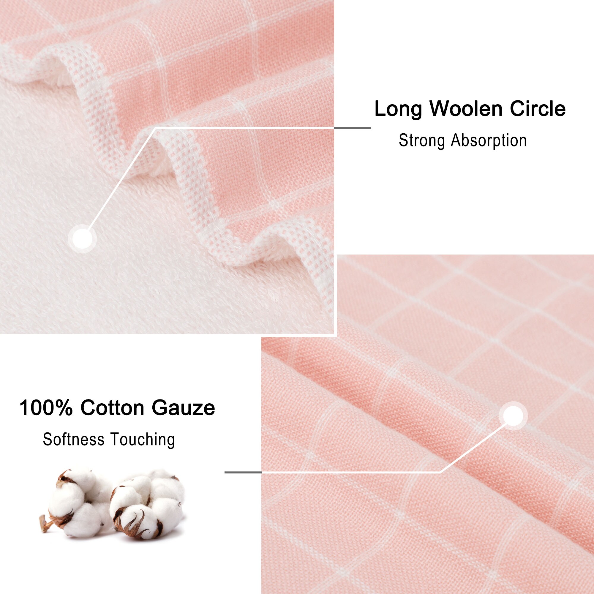 Unique Bargains S26010501UX2359 Bath-Towels - View #3