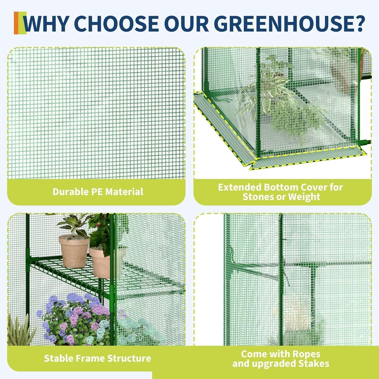 Garvee LSHQQPHO-169I9Y8E greenhouses - View #4