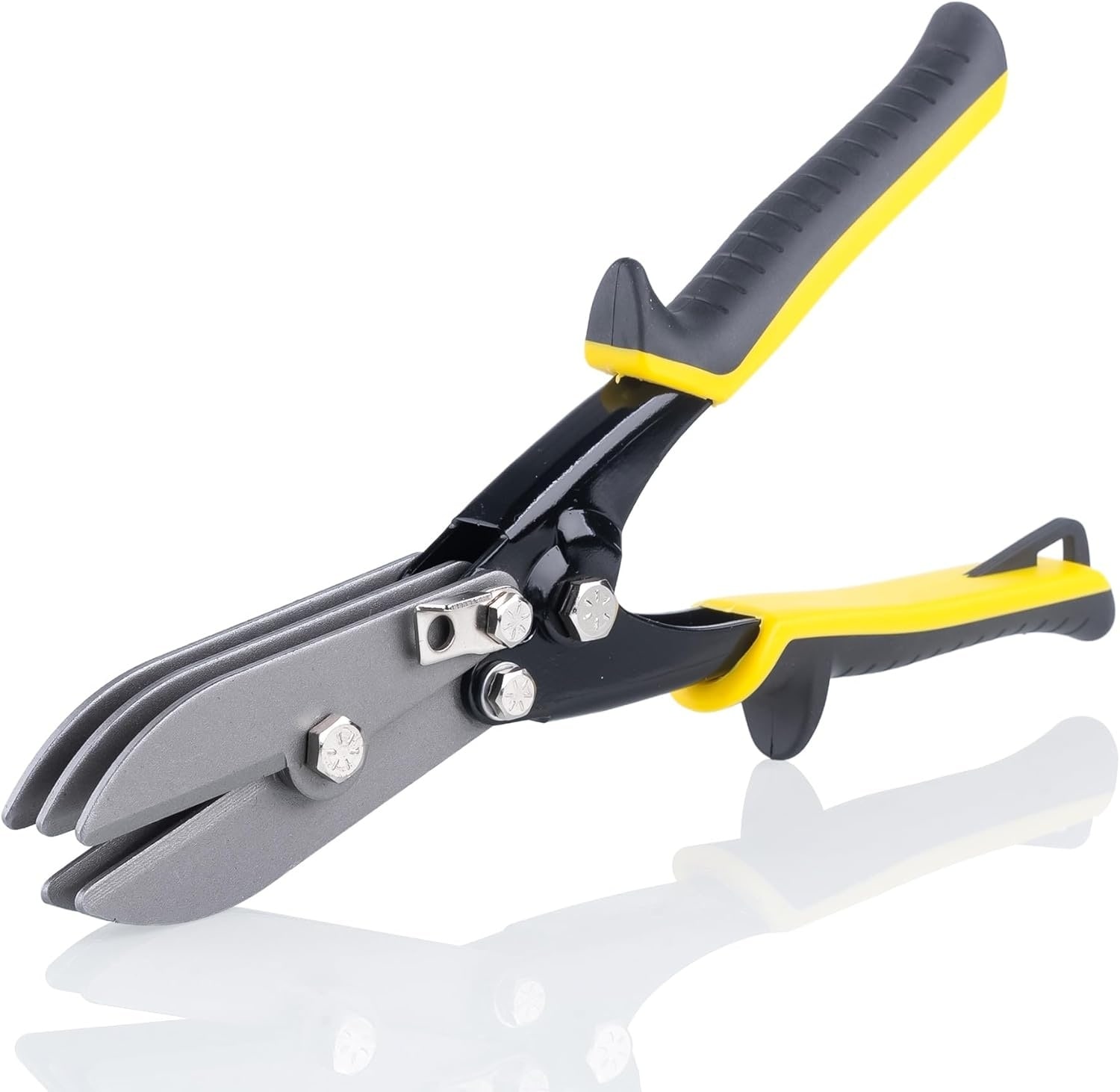 Etokfoks Five Blade Sheet Metal Crimper Tool for 22 Gauge Galvanized Steel or 28 Gauge Stainless Steel Ideal for Roofing Duct and Gutter #LET8BBMGE