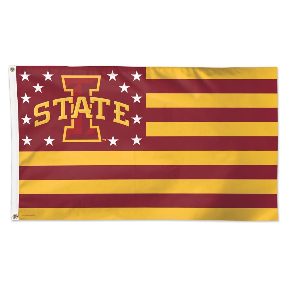 Iowa And US Flag Desk Set| World Flags Direct
