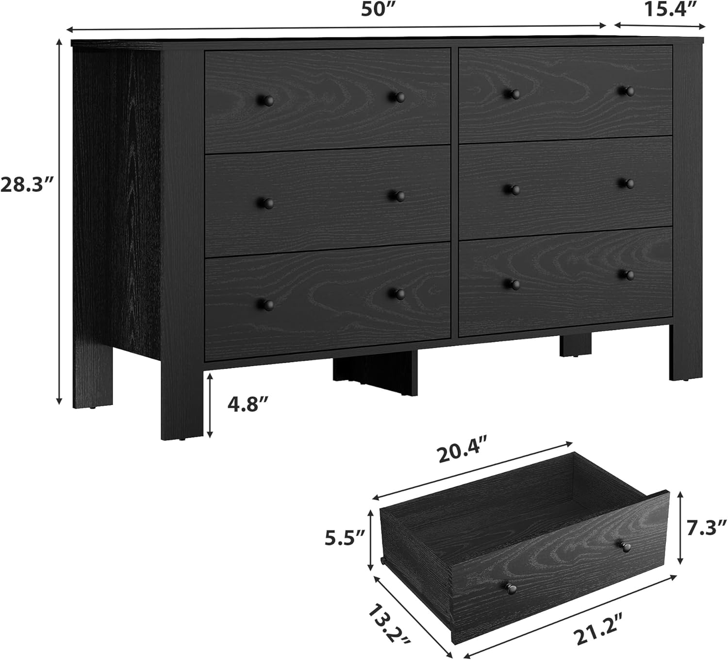Qeetex DHZ-PHO-34L5CD9E dressers - View #2