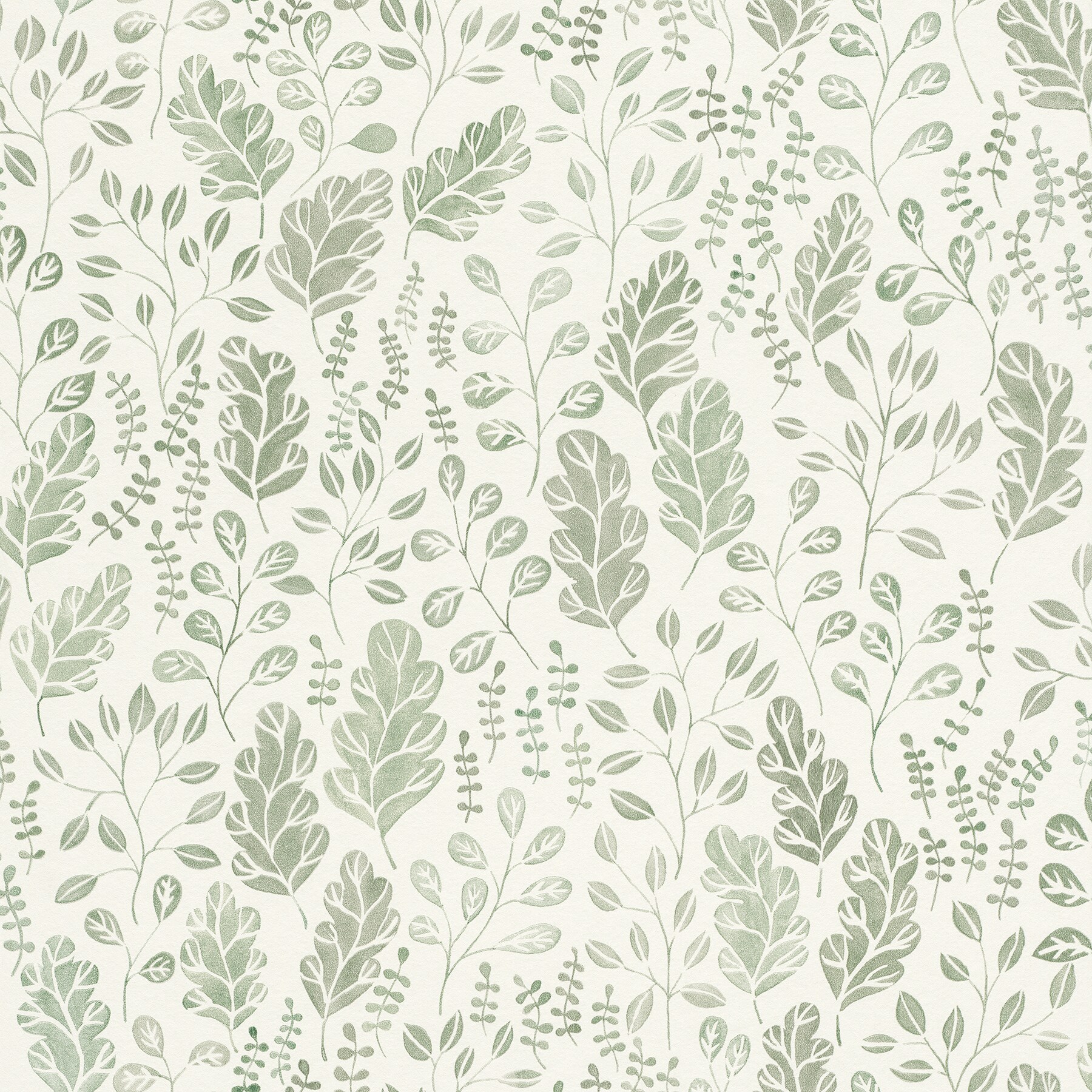 A-Street Prints Spring 56.4-sq ft Green Non-woven Ivy/Vines Unpasted ...