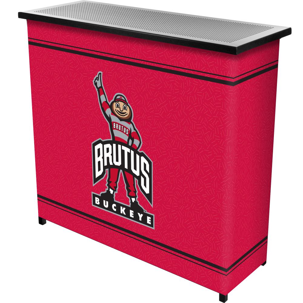 Trademark Gameroom LRG8000-OSU-BRU Ohio State Buckeyes-Bar 39-in x 36-in Multiple Colors/Finishes Rectangle Mini Bar