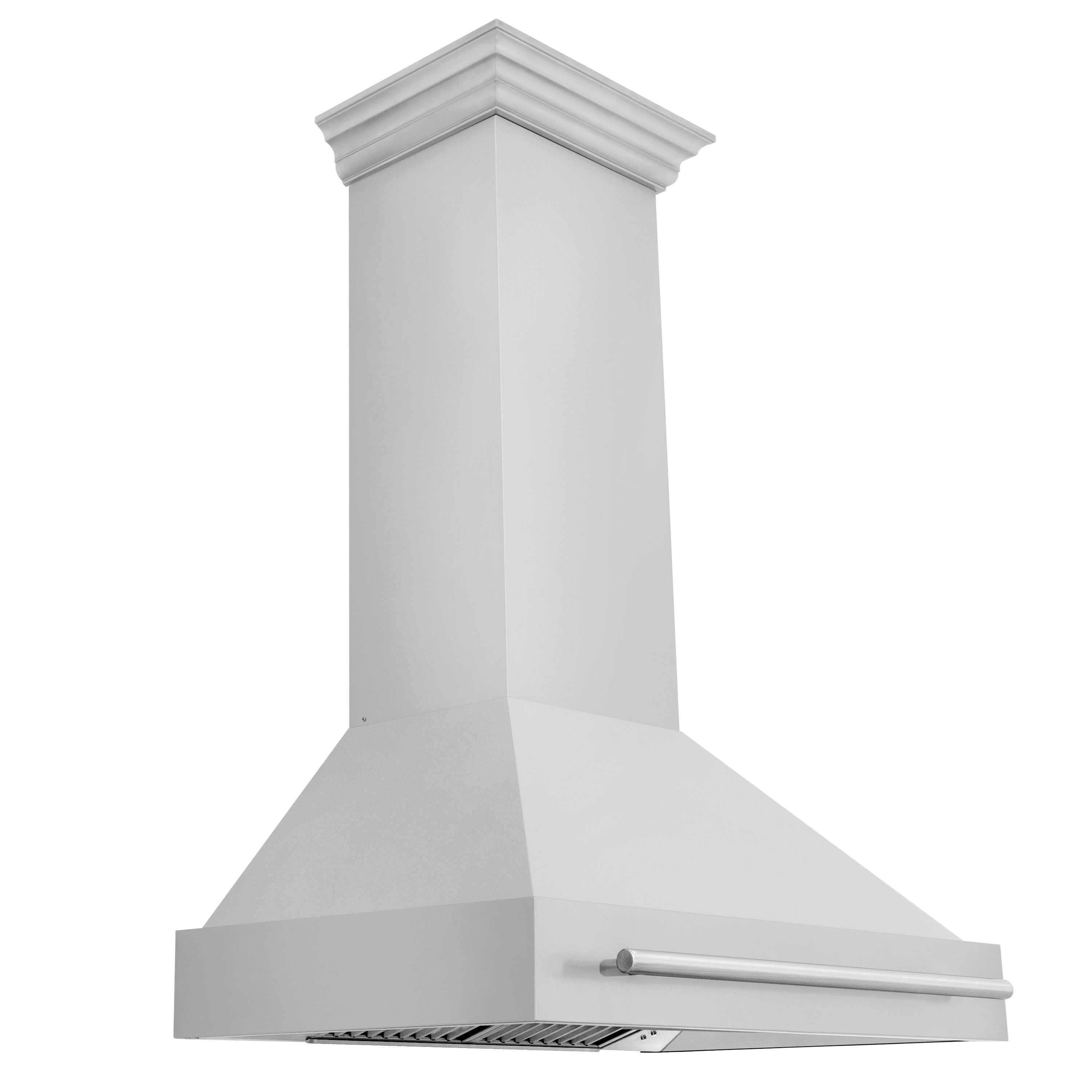 ZLINE KITCHEN & BATH 8654STX-36 36 inch Ducted 700-CFM Recirculating Stainless Steel with Stainless Steel Handle Wall-Mounted Range Hood